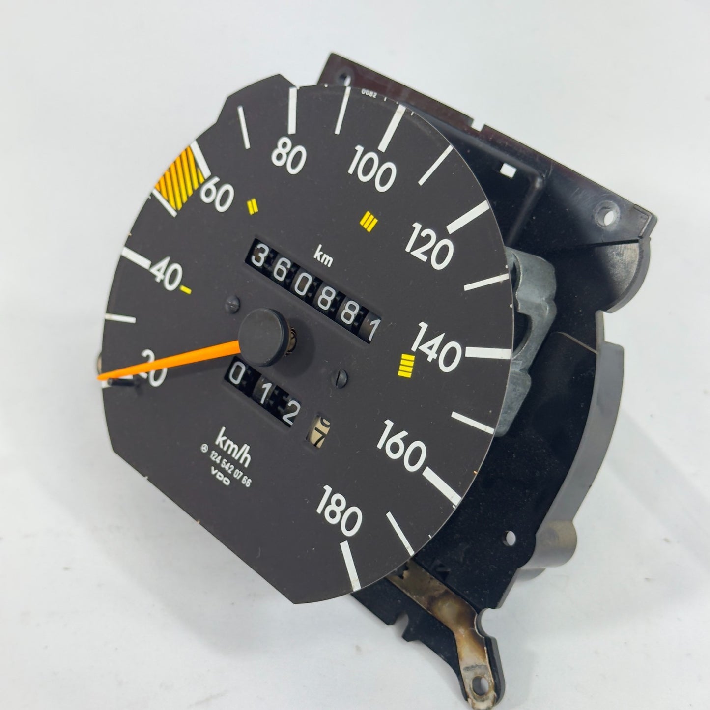 Mercedes W124 Tacho Tachometer Diesel E 200D 200TD 5 Gang VDO 180kmh 12454207661