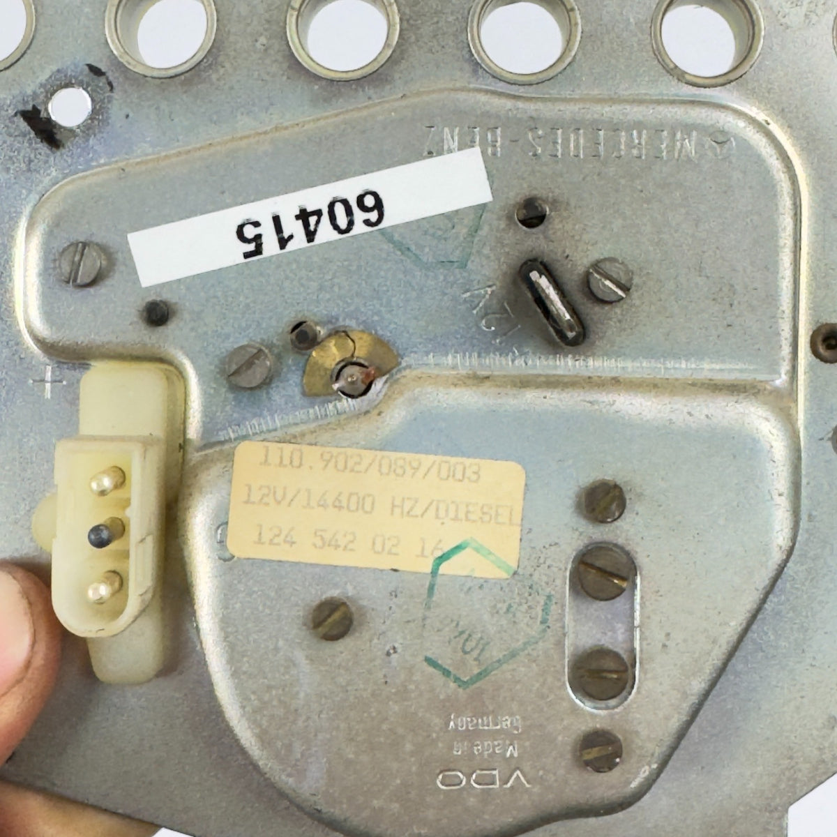 Mercedes W124 W463 Drehzahlmesser DZM Uhr Tacho Diesel – Bild 10
