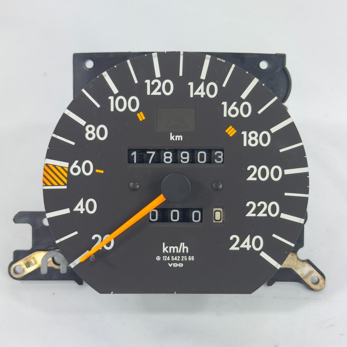 Mercedes W124 Tacho Tachometer 260E 280E 300TE 300E ASD 4 Gang 240kmh 12454225660