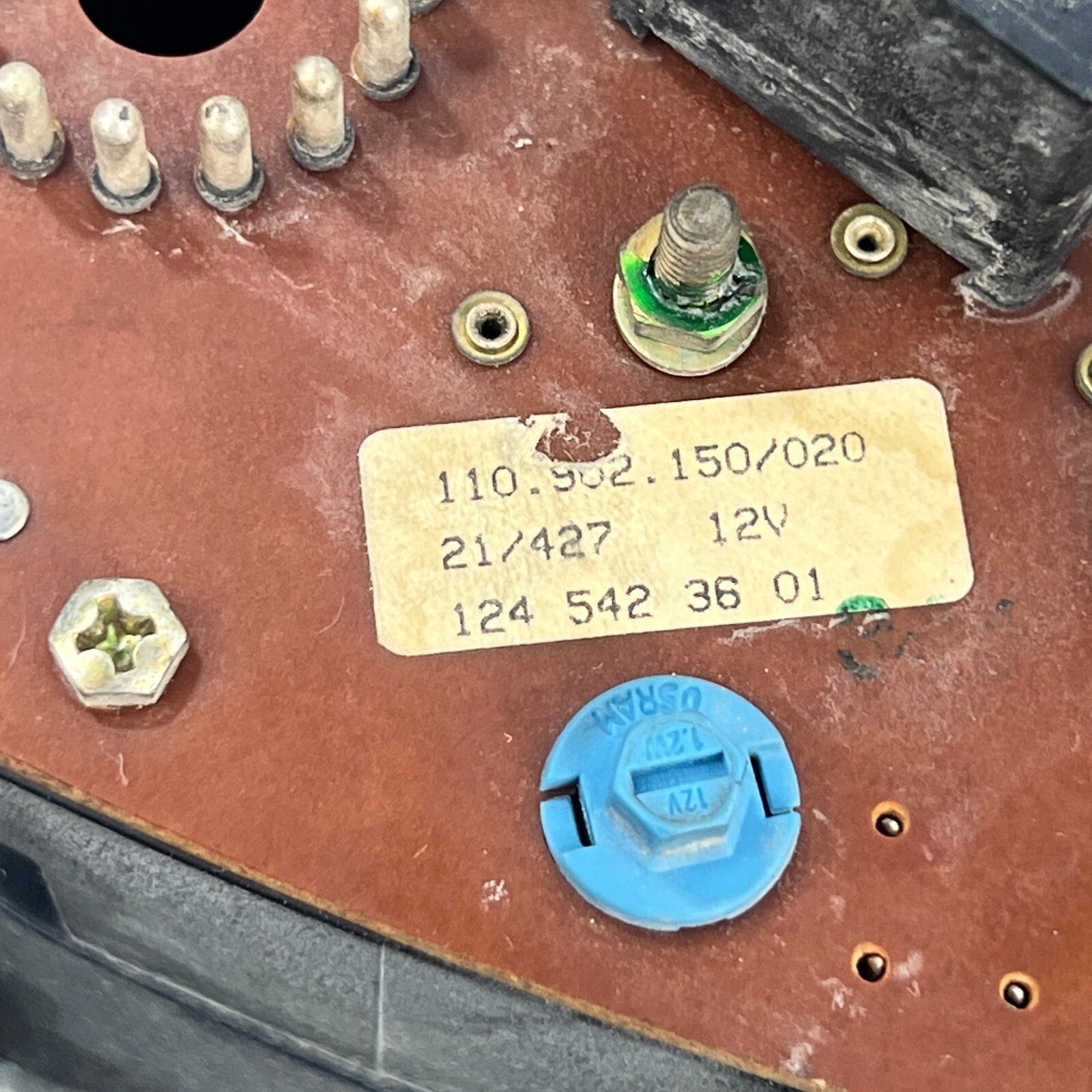 Mercedes W124 Tacho 180kmh Kombiinstrument A1245420766 für 200D E 200D  200TD11
