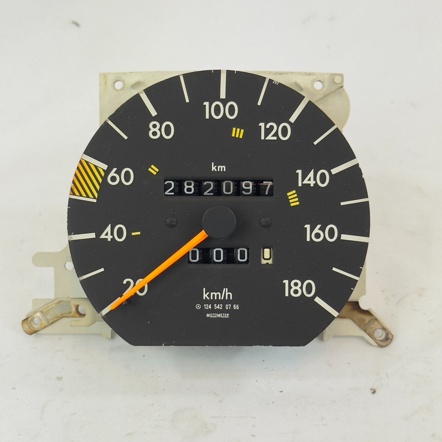 Mercedes W124 Tacho Tachometer Diesel E 200D 200TD 5 Gang VDO 180kmh 12454207660