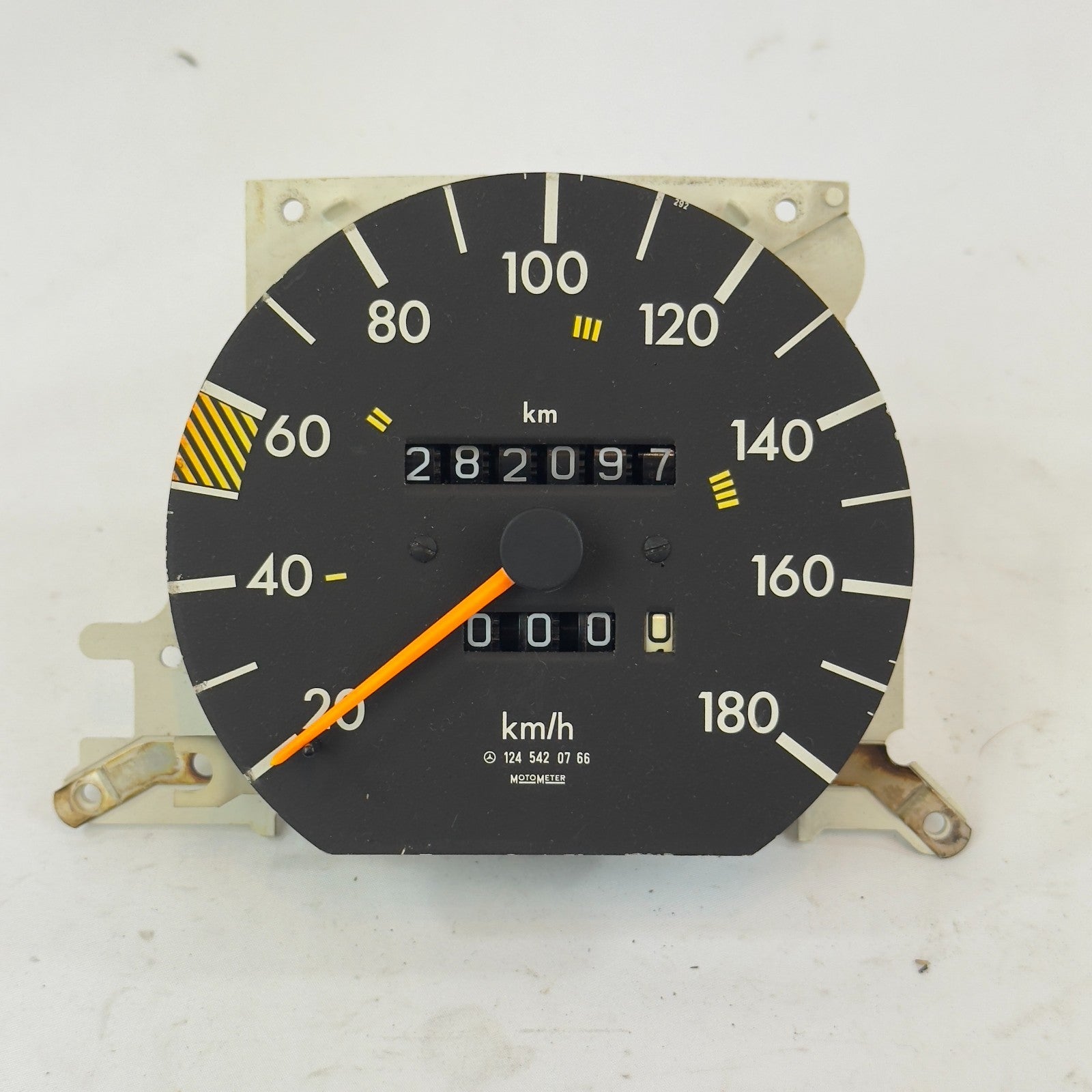 Mercedes W124 Tacho Tachometer Diesel E 200D 200TD 5 Gang VDO 180kmh 12454207660