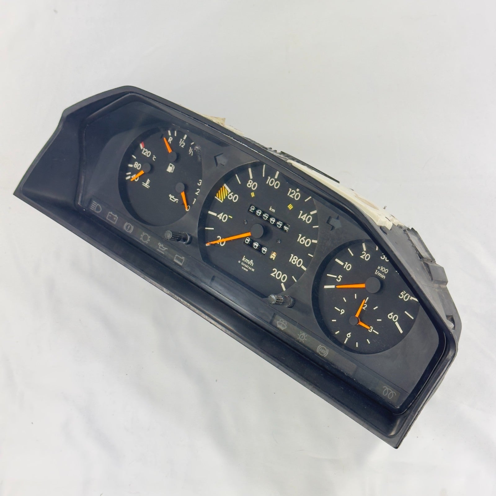 Mercedes W124 250D 300TD Tacho Kombiinstrument 200kmh Diesel A12454264062
