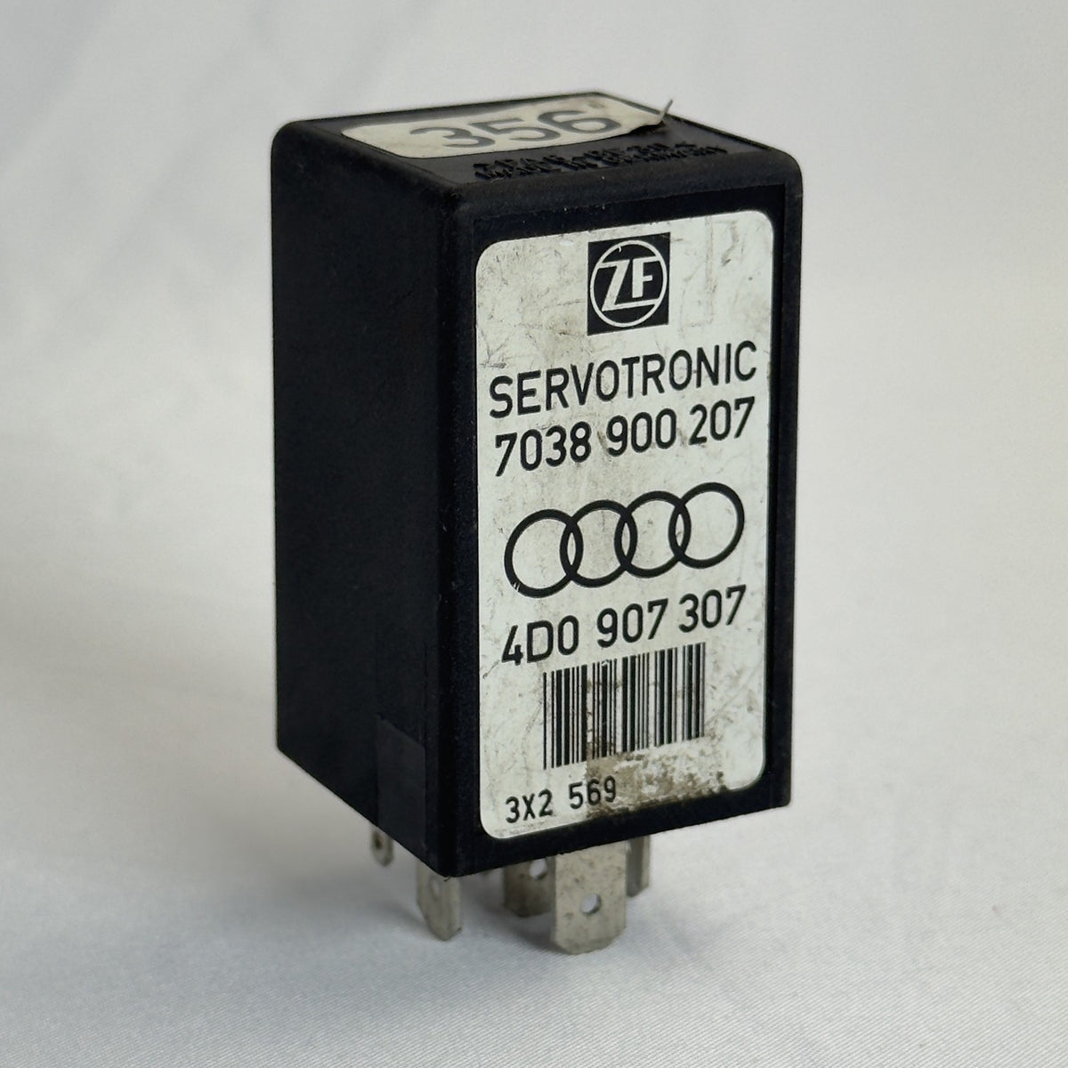 Audi Relais 356 4D0907307 Steuergerät Servotronic ZF – Bild 2
