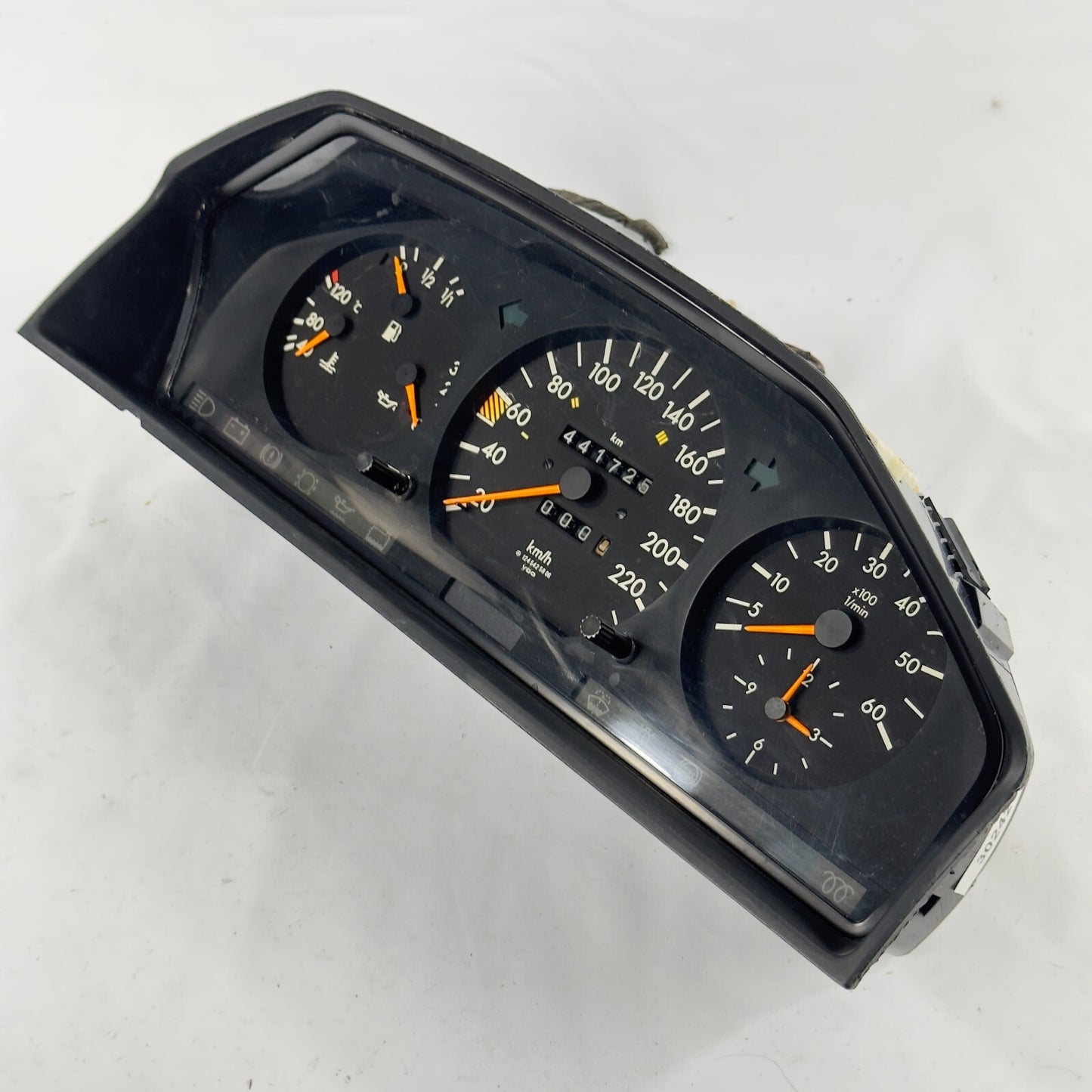 Tacho W124 300TDT 250DT 220kmh ABS Diesel Kombiinstrument A1245425806 Mercedes – Bild 3
