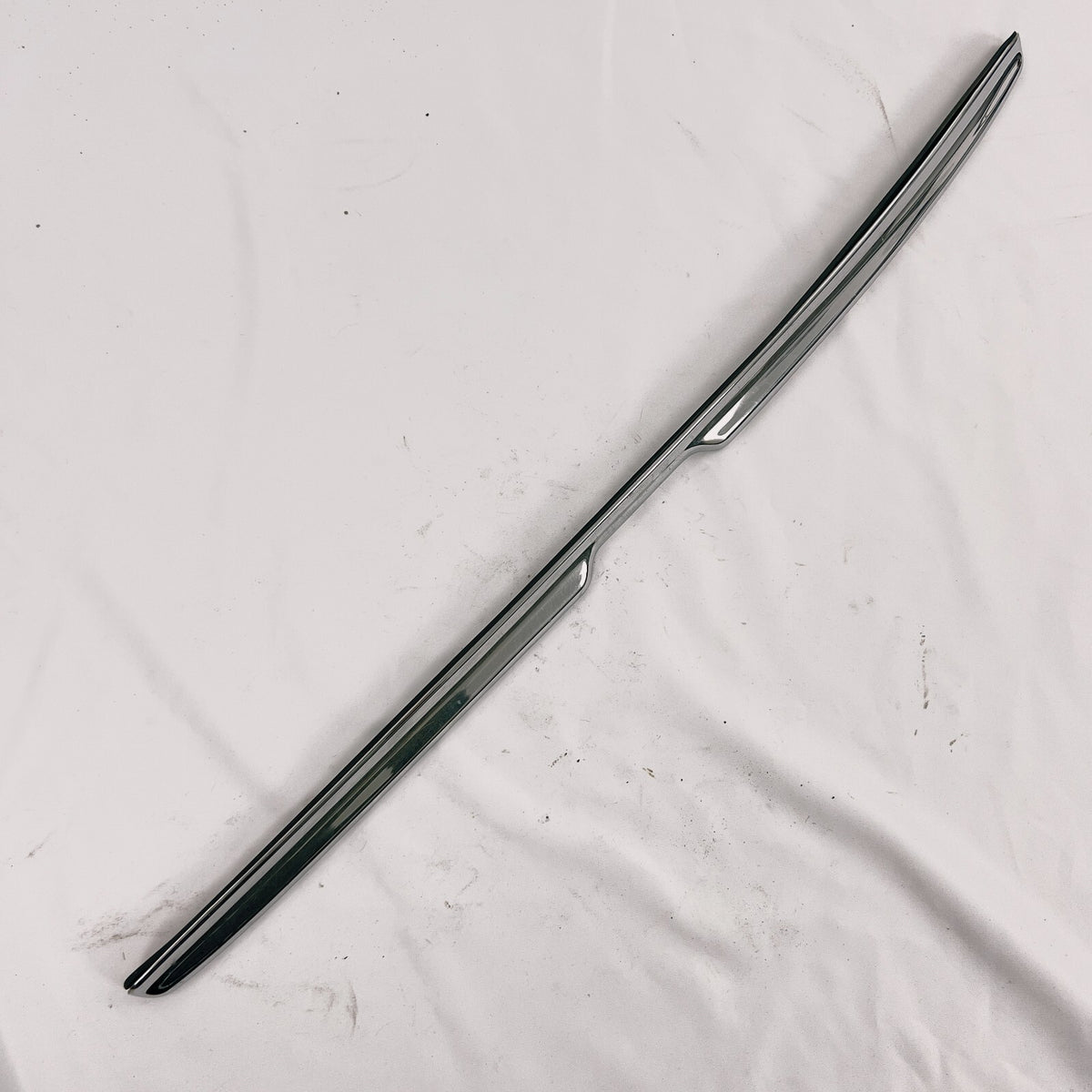 Mercedes W116 Zierstab Chomblende Heckklappe – Bild 3