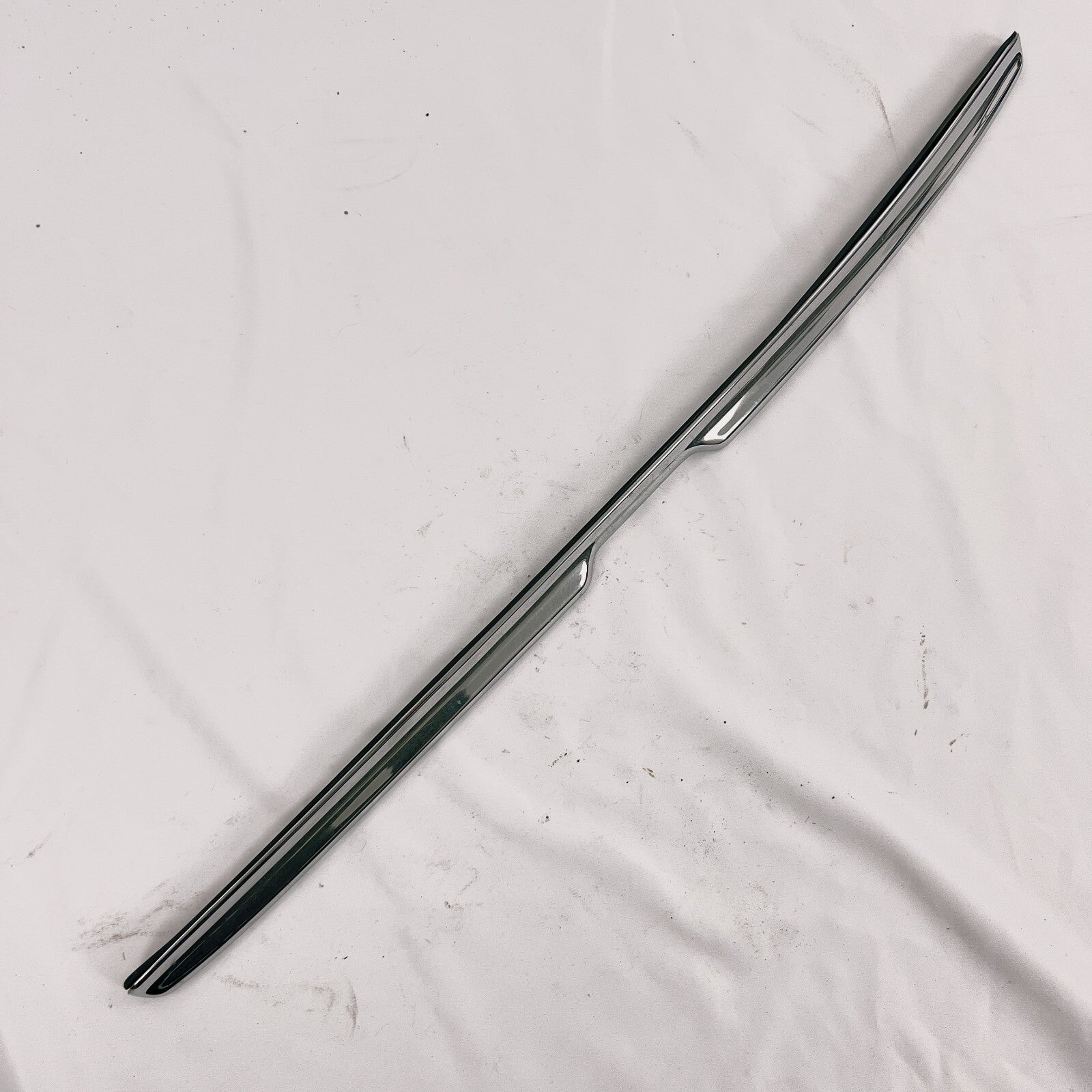 Mercedes W116 Zierstab Chomblende Heckklappe – Bild 3