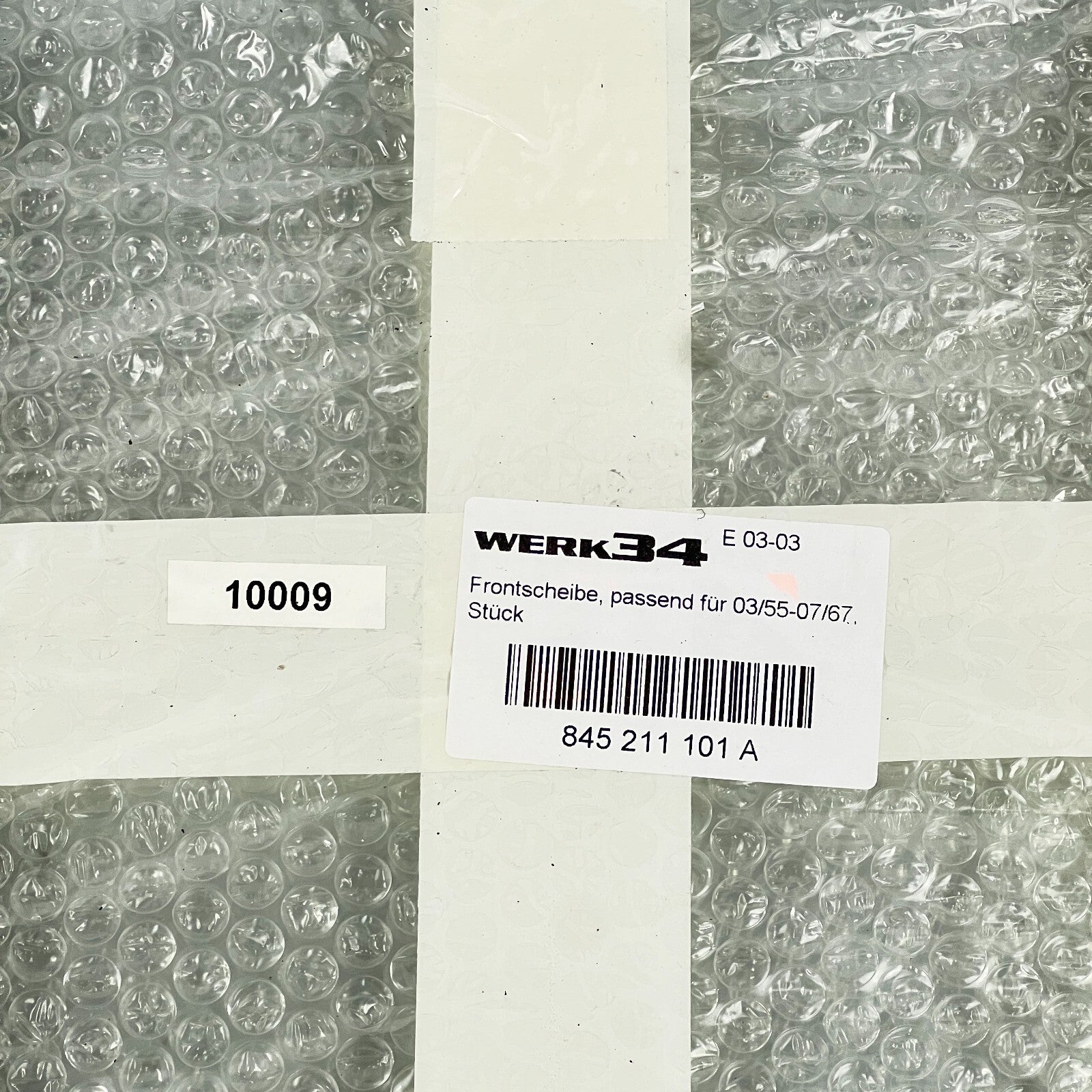 VW T1 Bus Frontscheibe 845211101A passend für 03/55 bis 07/67 Werk34 Glas – Bild 3