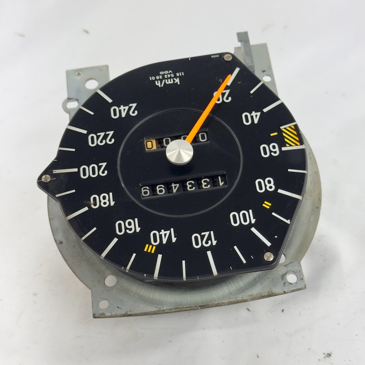 Mercedes W116 Tacho Tachometer Kombiinstrument 4 Gang R107 240kmh 11654228014