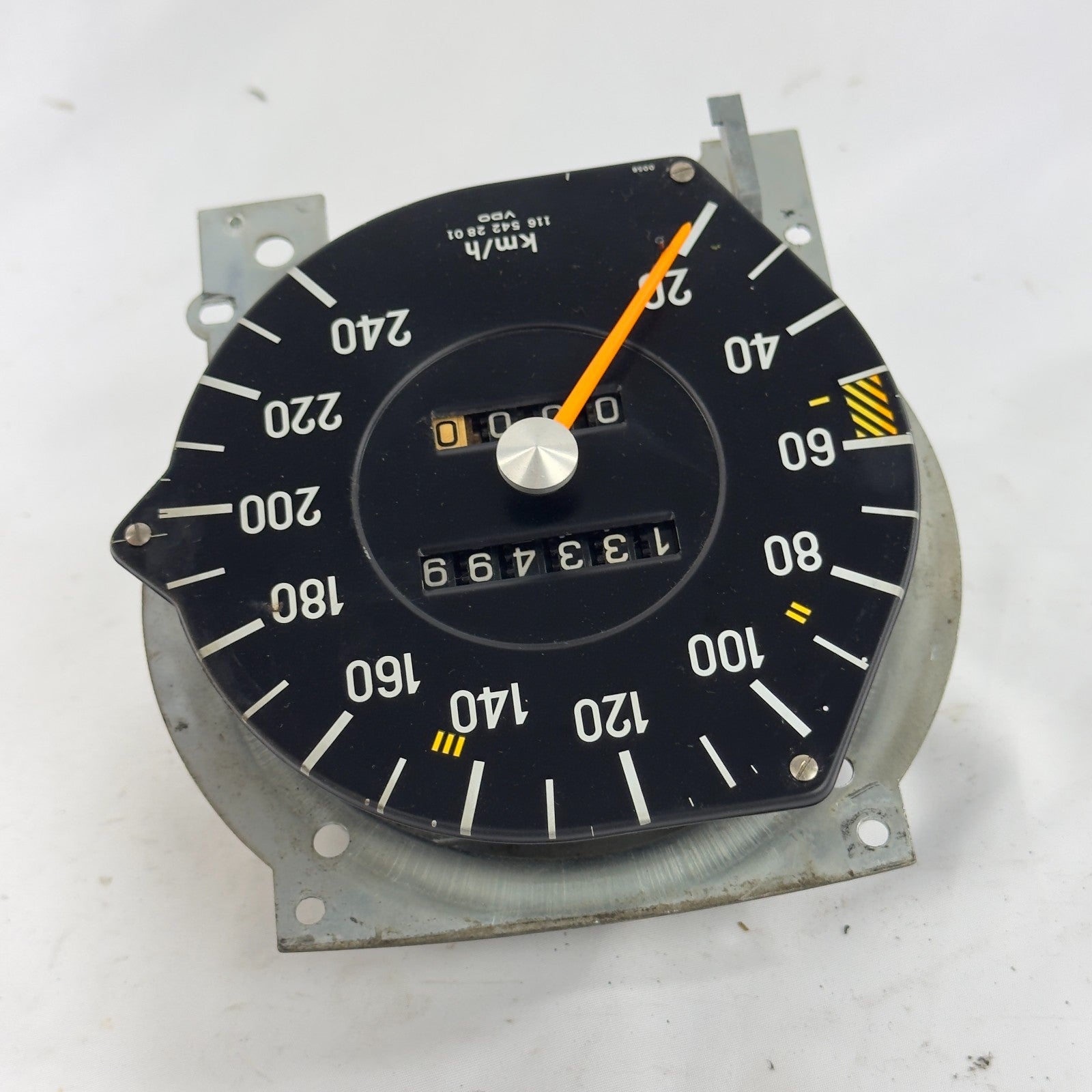 Mercedes W116 Tacho Tachometer Kombiinstrument 4 Gang R107 240kmh 11654228014