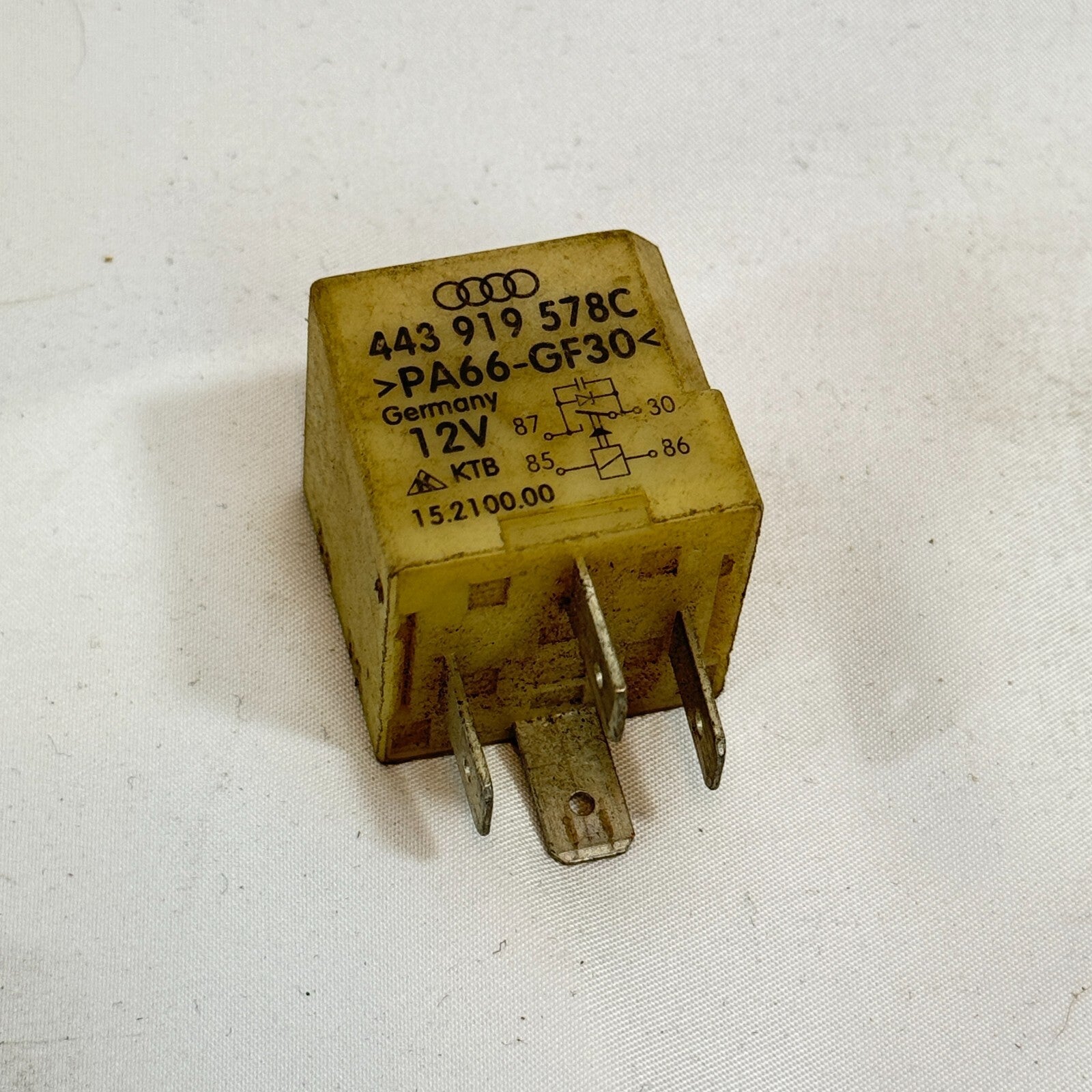 VW Relais 267 Arbeitsrelais 443919578C Audi Seat Volkswagen Skoda – Bild 4