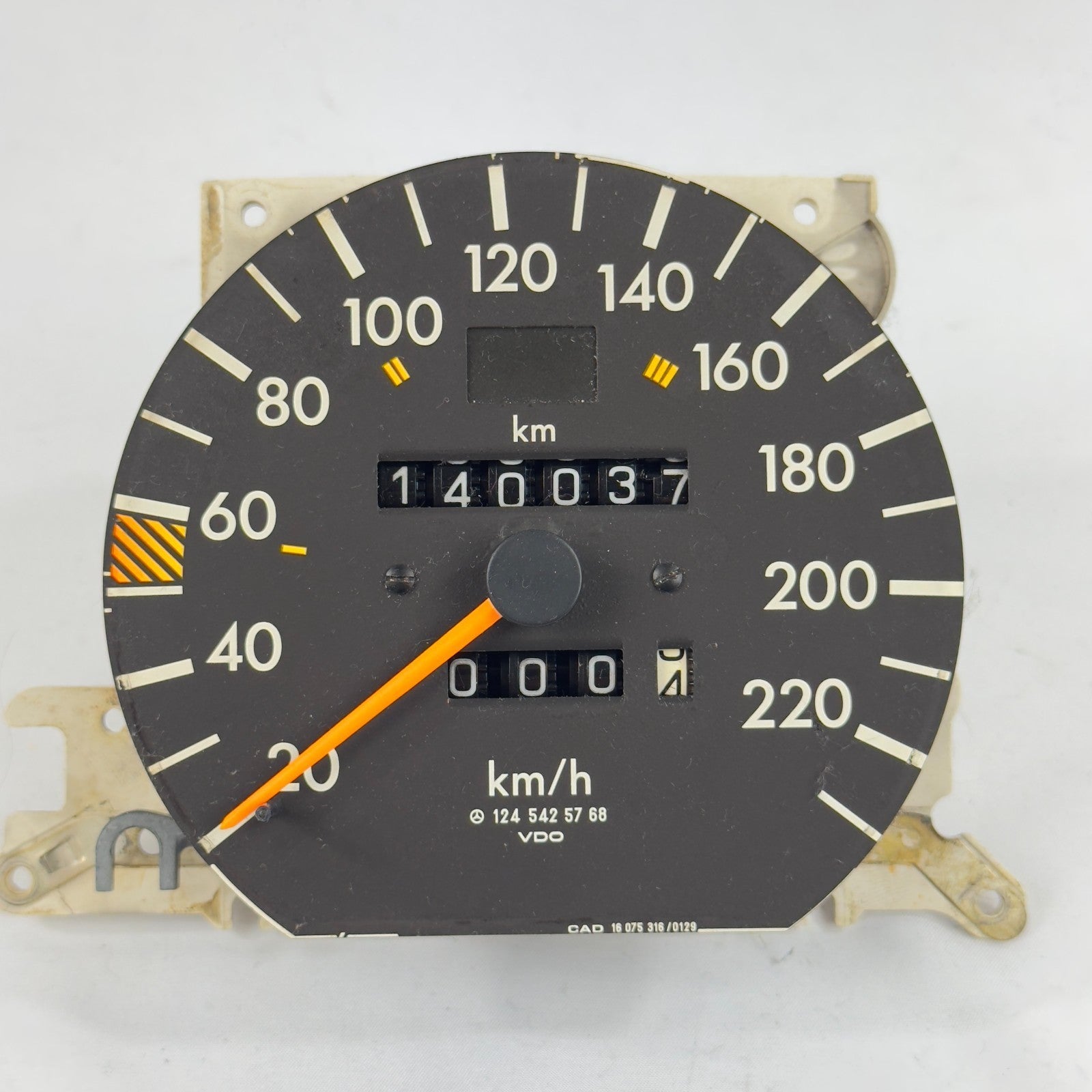 Mercedes W124 Tacho Tachometer ASD 250DT 300TDT 300DT Turbo 4 MATIC 1245425768 – Bild 1