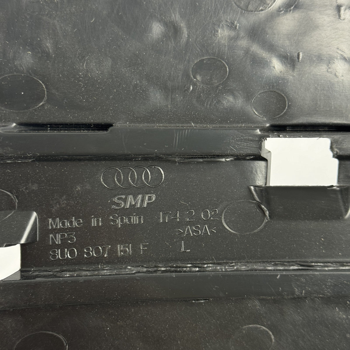 Audi Q3 8U Stoßstange Gitter Abdeckung links – Bild 6