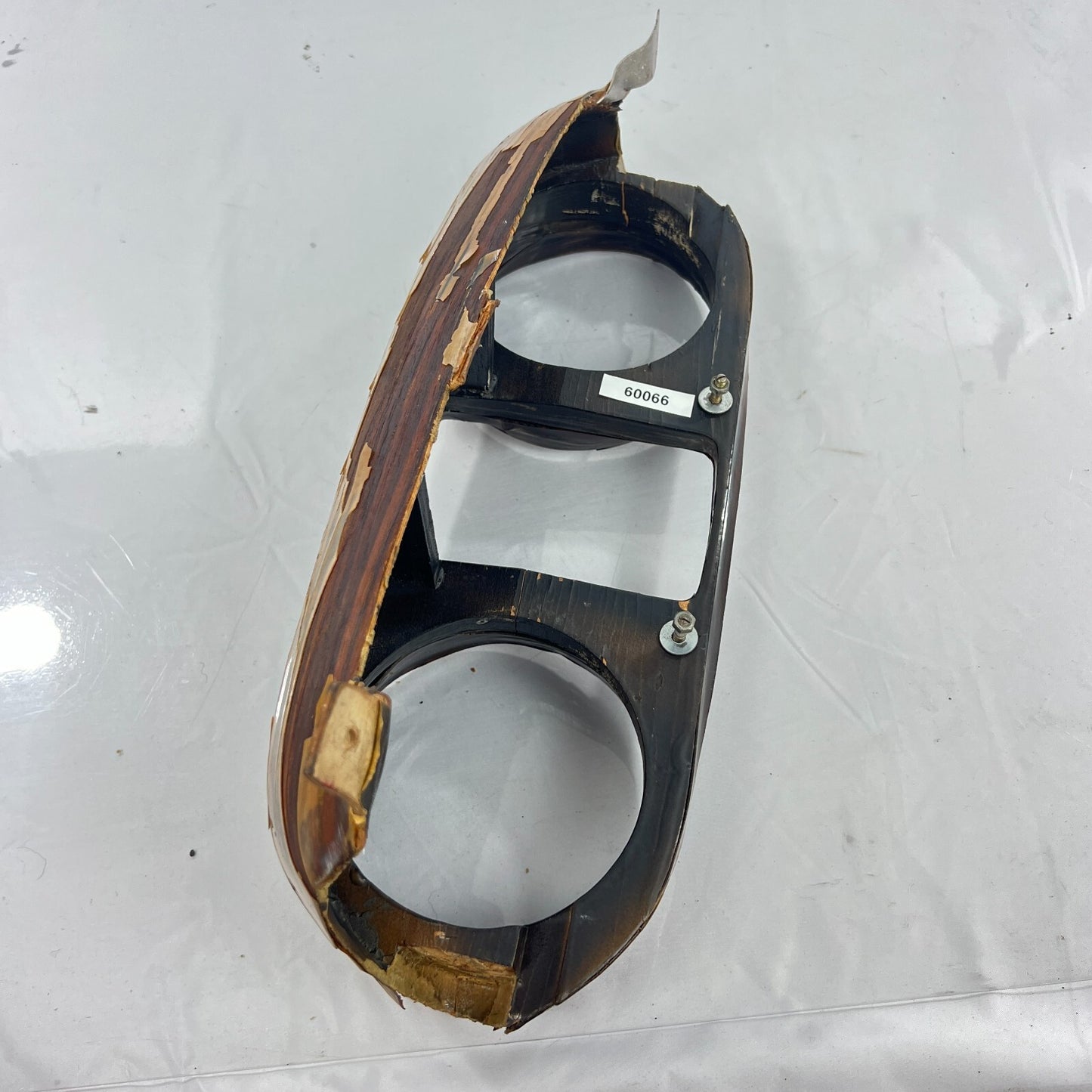 Tacho Holz Gehäuse Tachobrille Verkleidung Armaturenbrett Mercedes  A1116805979 – Bild 9