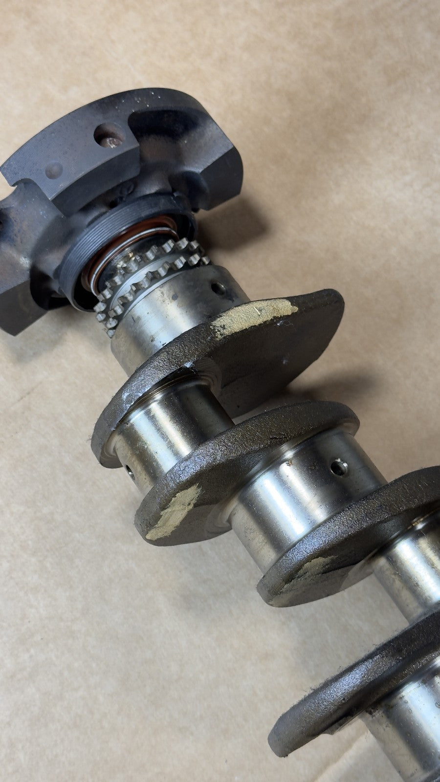 Mercedes OM616 OM615 Kurbelwelle mit Schwungrad 240D – Bild 10