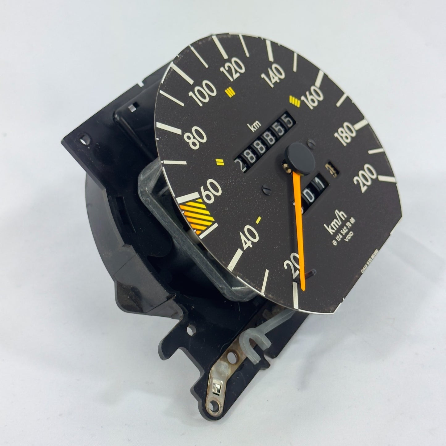Mercedes W124 Tacho Tachometer 250D E250D 300TD 5 Gang 200kmh 12454278683