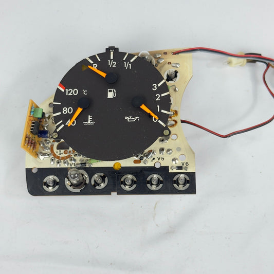 Mercedes W124 Tankanzeige Öldruck Tacho 200E 230 260 280 300 400 420 12454235010