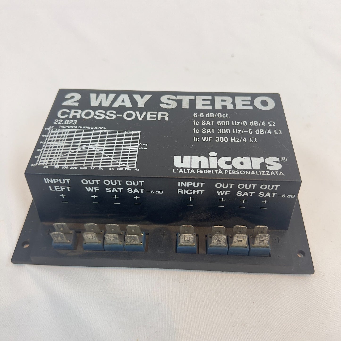 Unicars 2 Way Stereo Frequenzweiche CrossOver 3 Way Stereo HIFI Audio – Bild 1