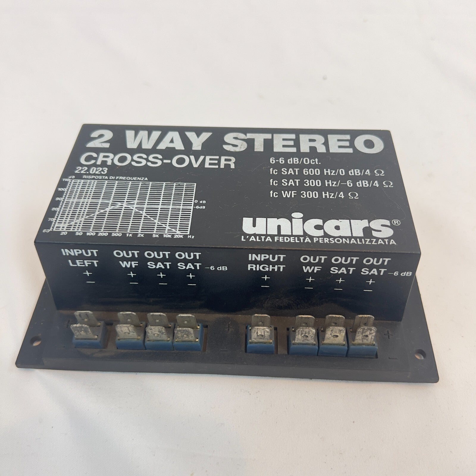Unicars 2 Way Stereo Frequenzweiche CrossOver 3 Way Stereo HIFI Audio – Bild 1