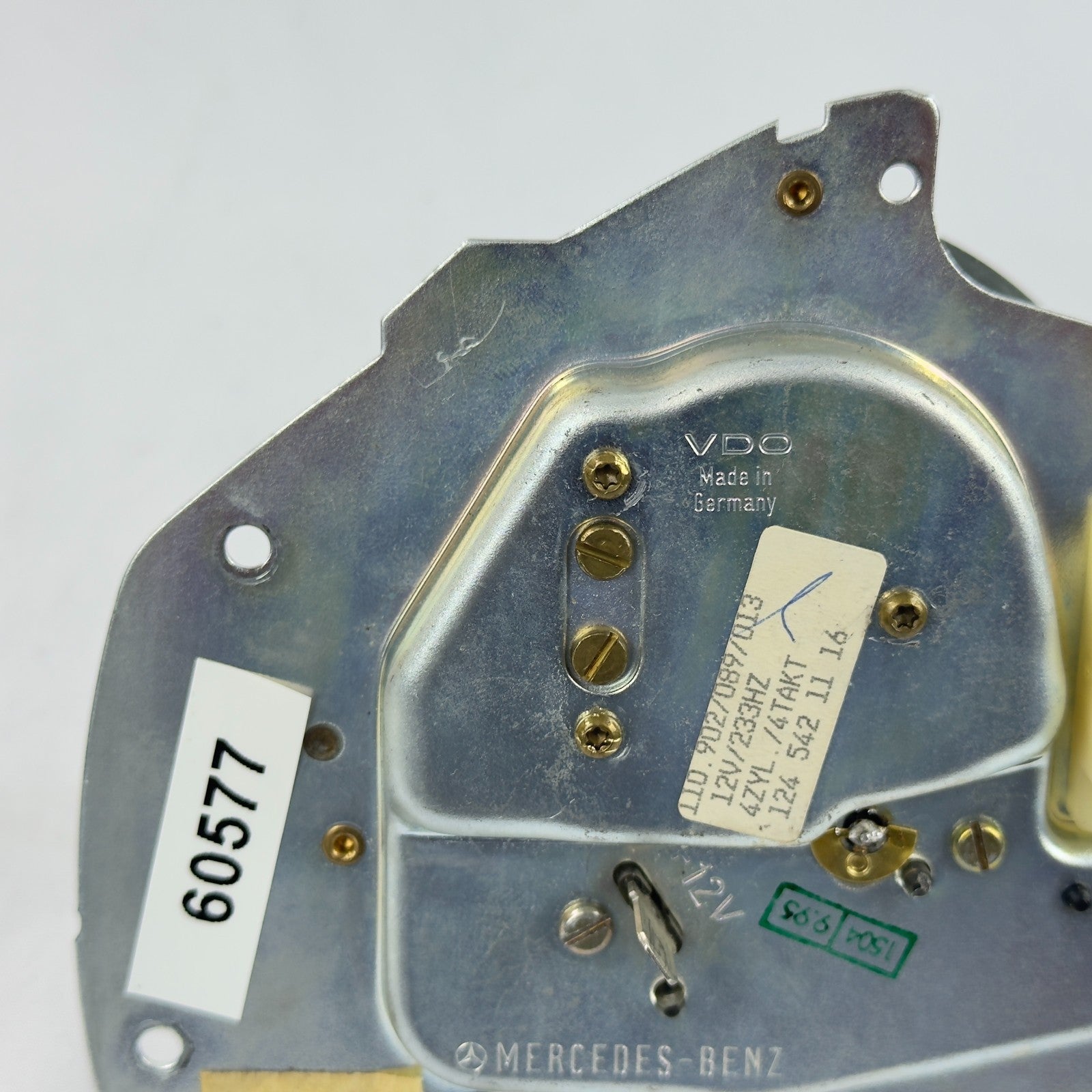 Mercedes W124 Drehzahlmesser 4Zyl Tacho Kombiinstrument Benzin Uhr A12454211168