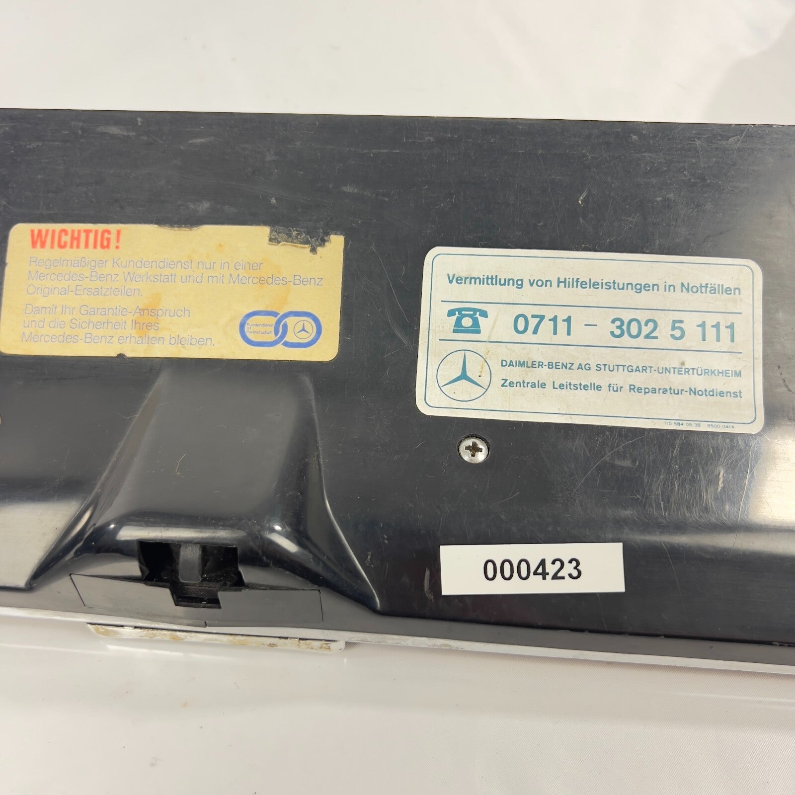 Mercedes Benz Handschuhfach Abdeckung Handschuhfachdeckel Wurzelholz A1166890230 – Bild 9