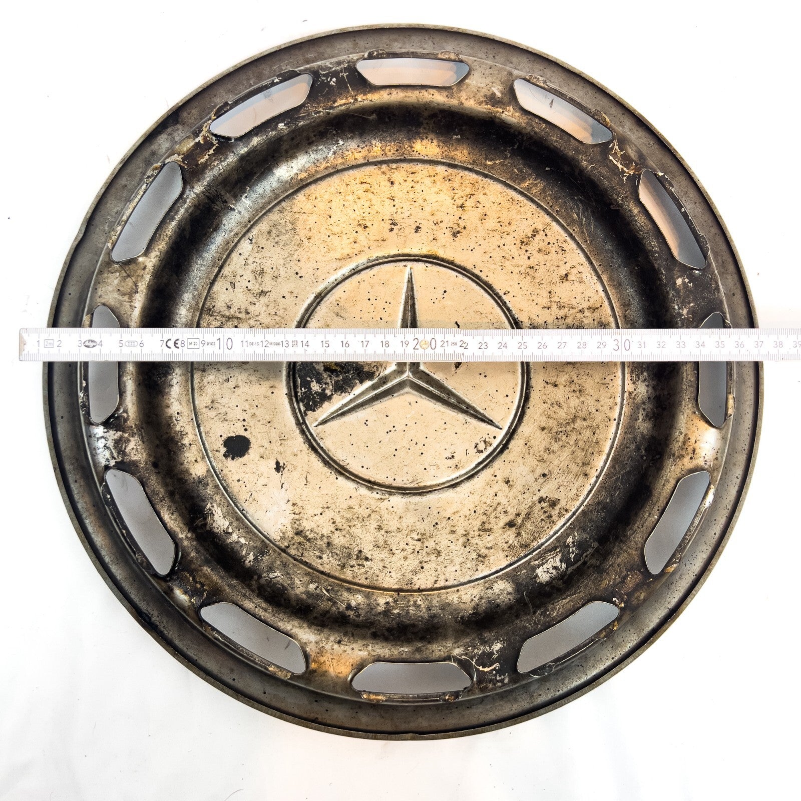 Mercedes Benz 14 Zoll Raddeckel Radkappe Zierblende Chrom Classic A1154010324 – Bild 6