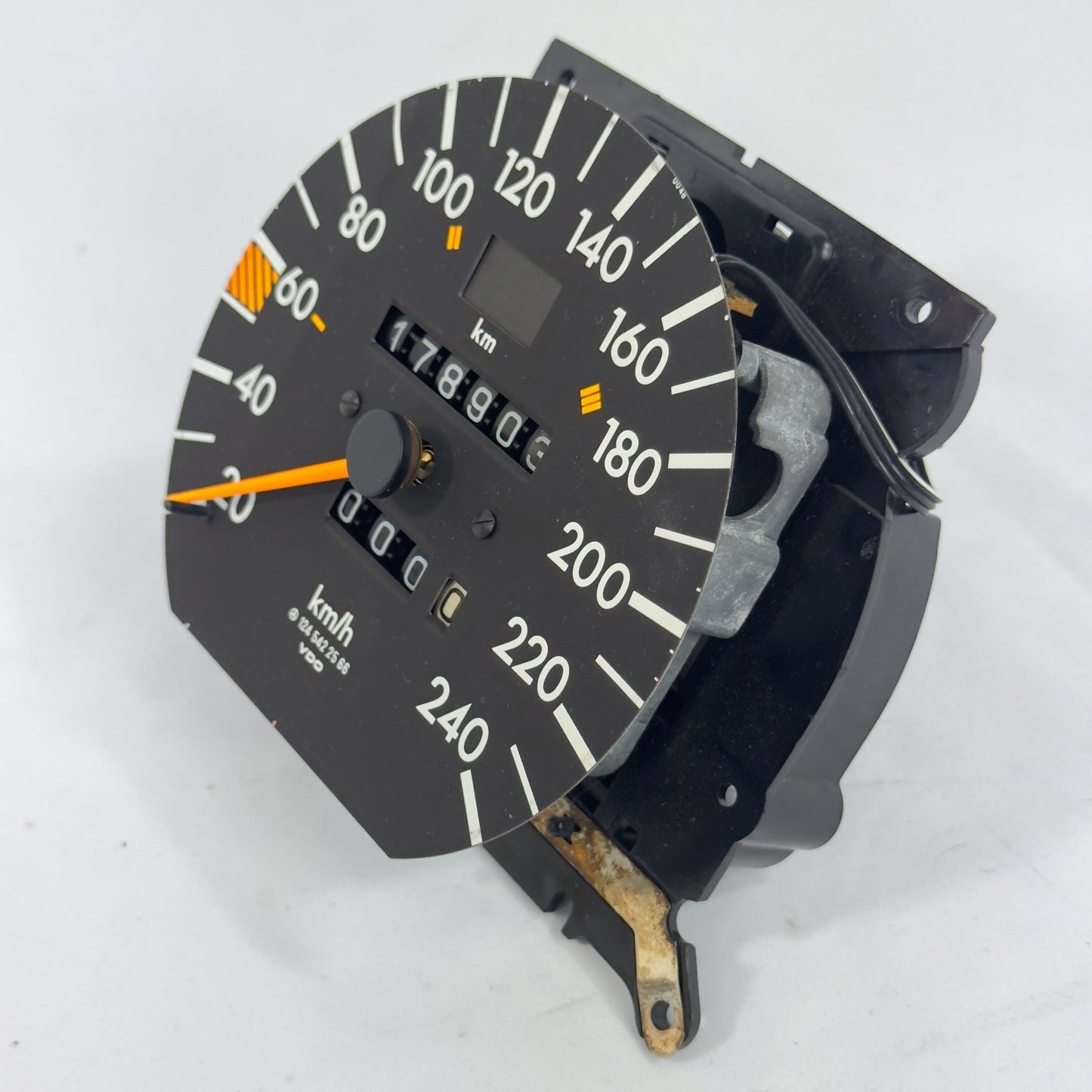 Mercedes W124 Tacho Tachometer 260E 280E 300TE 300E ASD 4 Gang 240kmh 12454225662