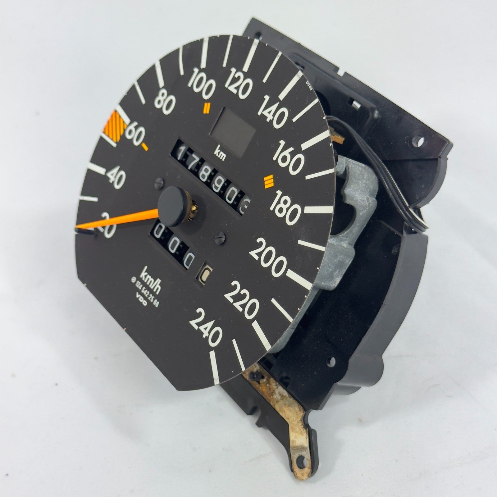 Mercedes W124 Tacho Tachometer 260E 280E 300TE 300E ASD 4 Gang 240kmh 12454225662
