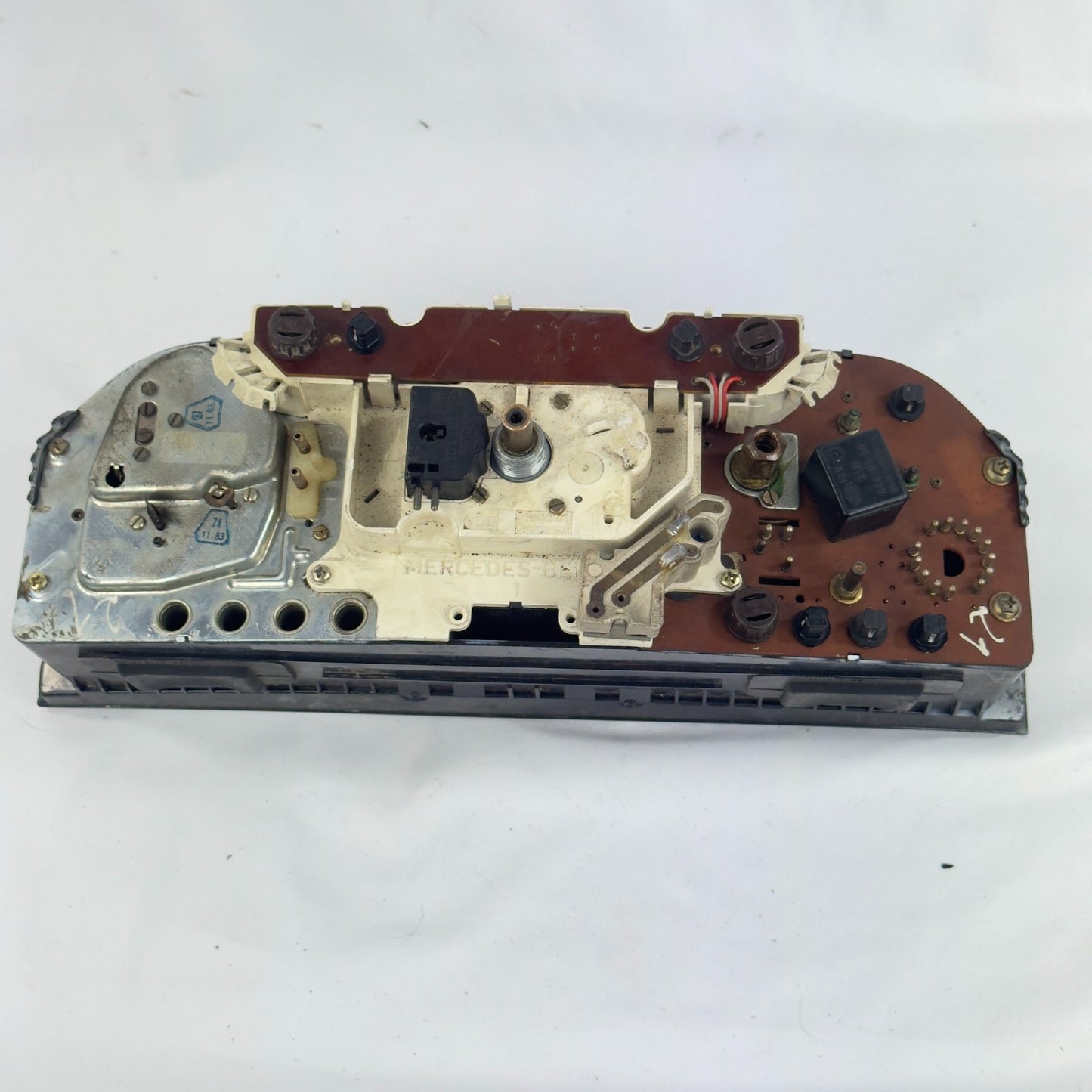 Mercedes W201 2.0E 2.3E Tacho Kombiinstrument 220km/h ECO Uhr A20154221064