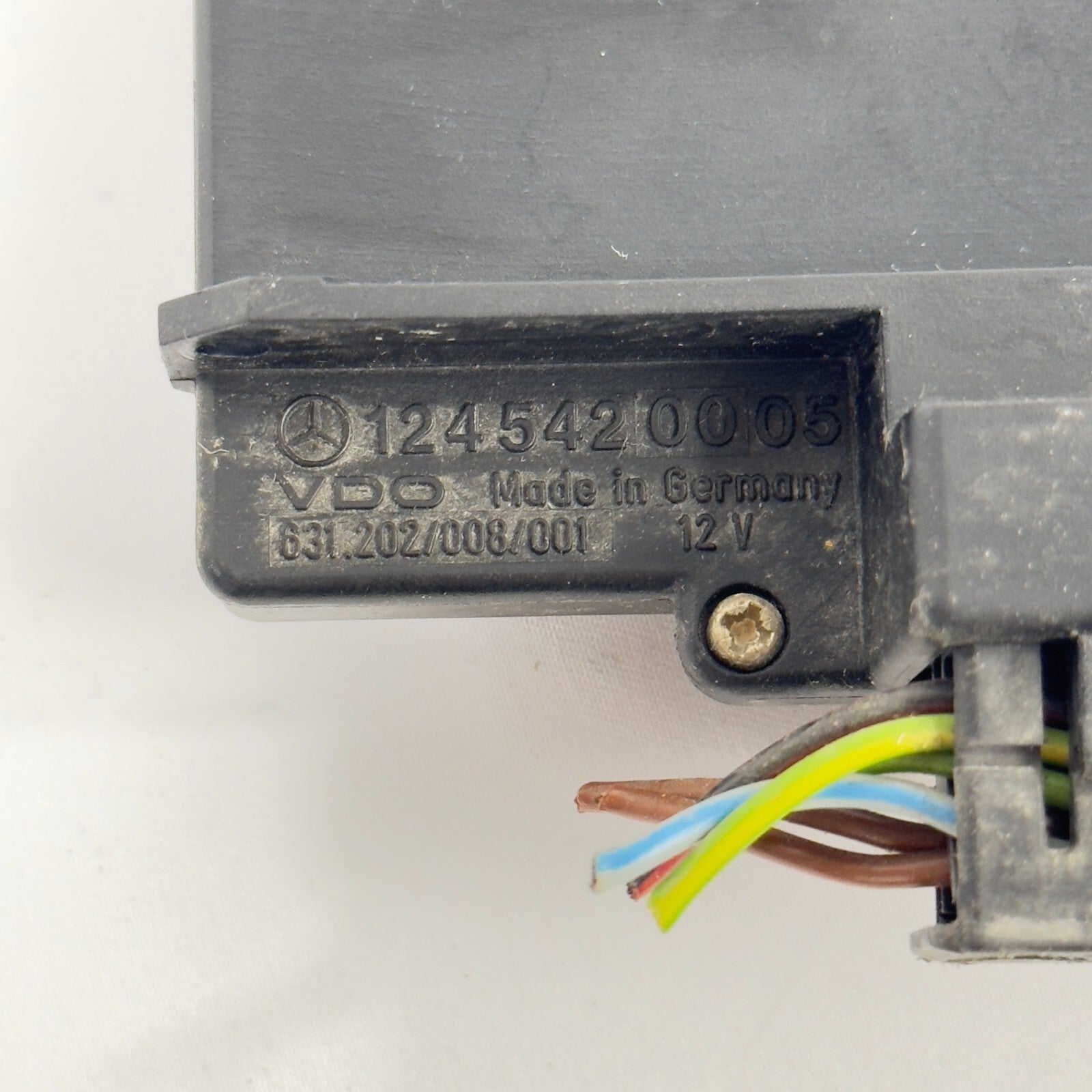 W124 Außentemperaturanzeige ATA Temperatur Display Tacho VDO A1245420005 defekt – Bild 6