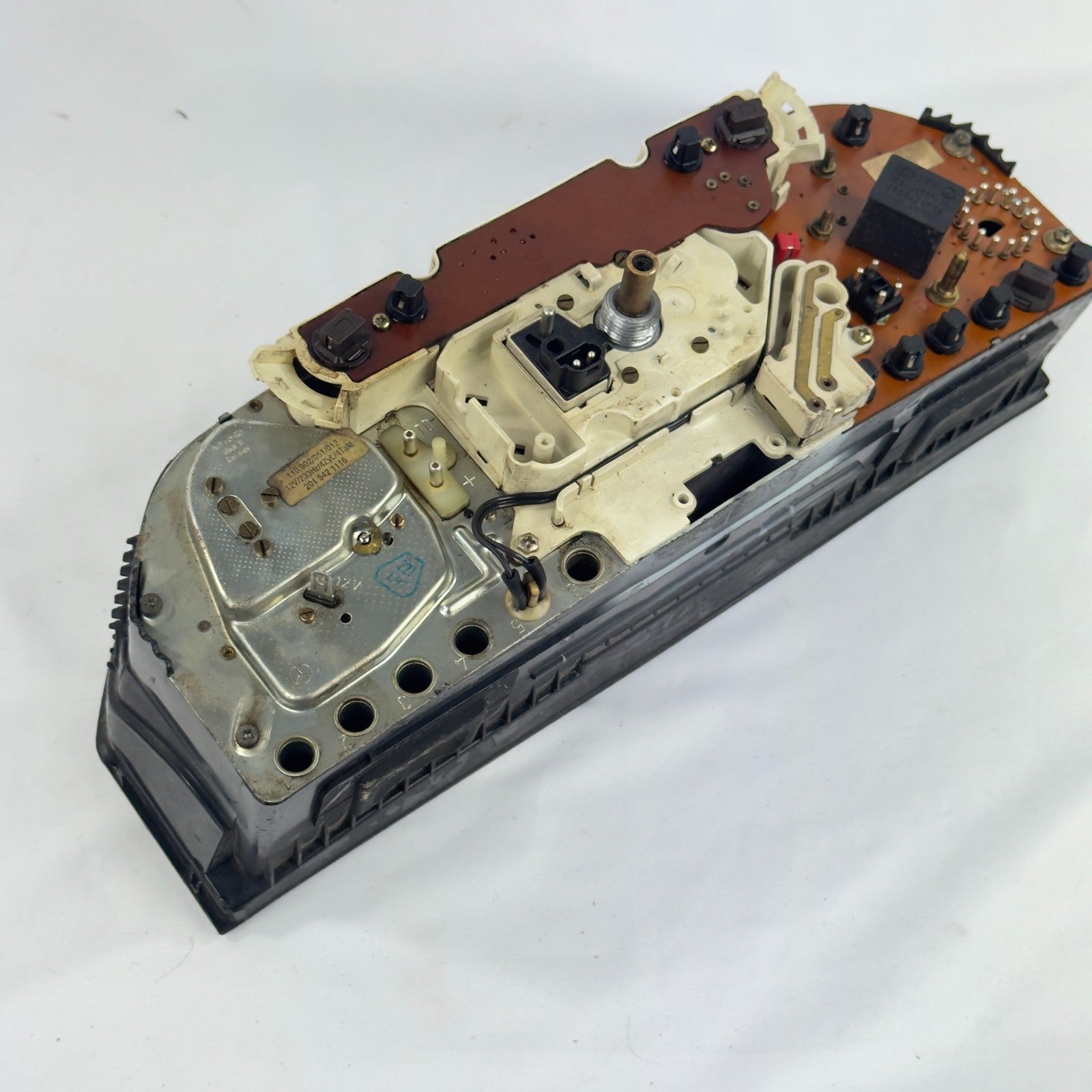 Mercedes W201 2.0E 2.3E 2.6E Tacho Kombiinstrument 220km/h ECO Uhr A20154216066