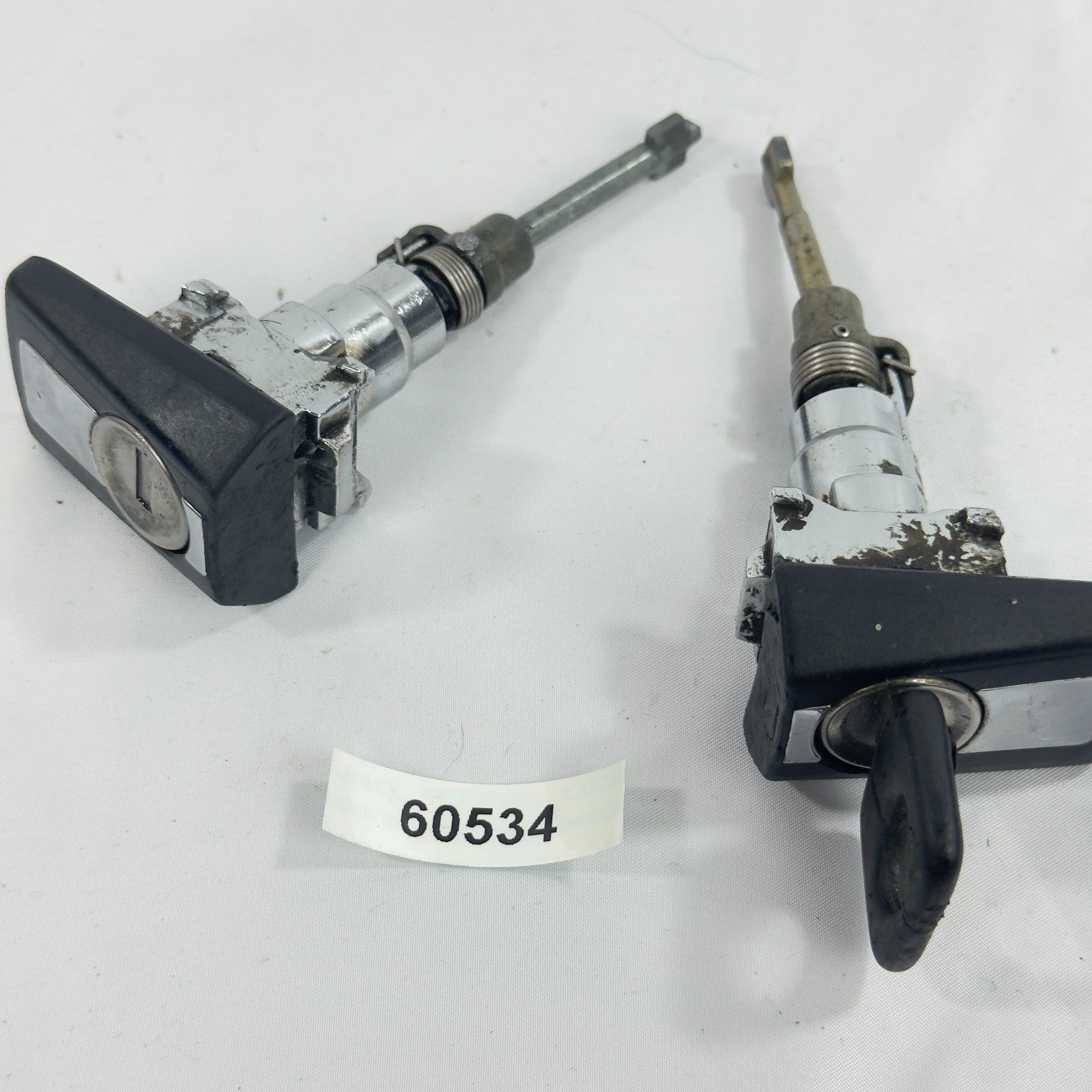 Mercedes W124 Türschloss Satz Schlüssel Schließzylinder orig. Chrom E-Klasse5