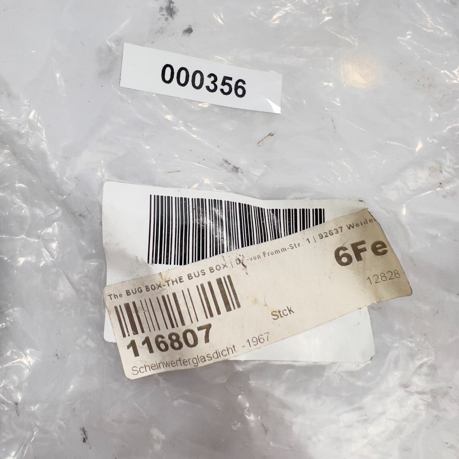 Volkswagen VW T1 Scheinwerfer Dichtung Glas Transporter Kotflügel 111941119 – Bild 8