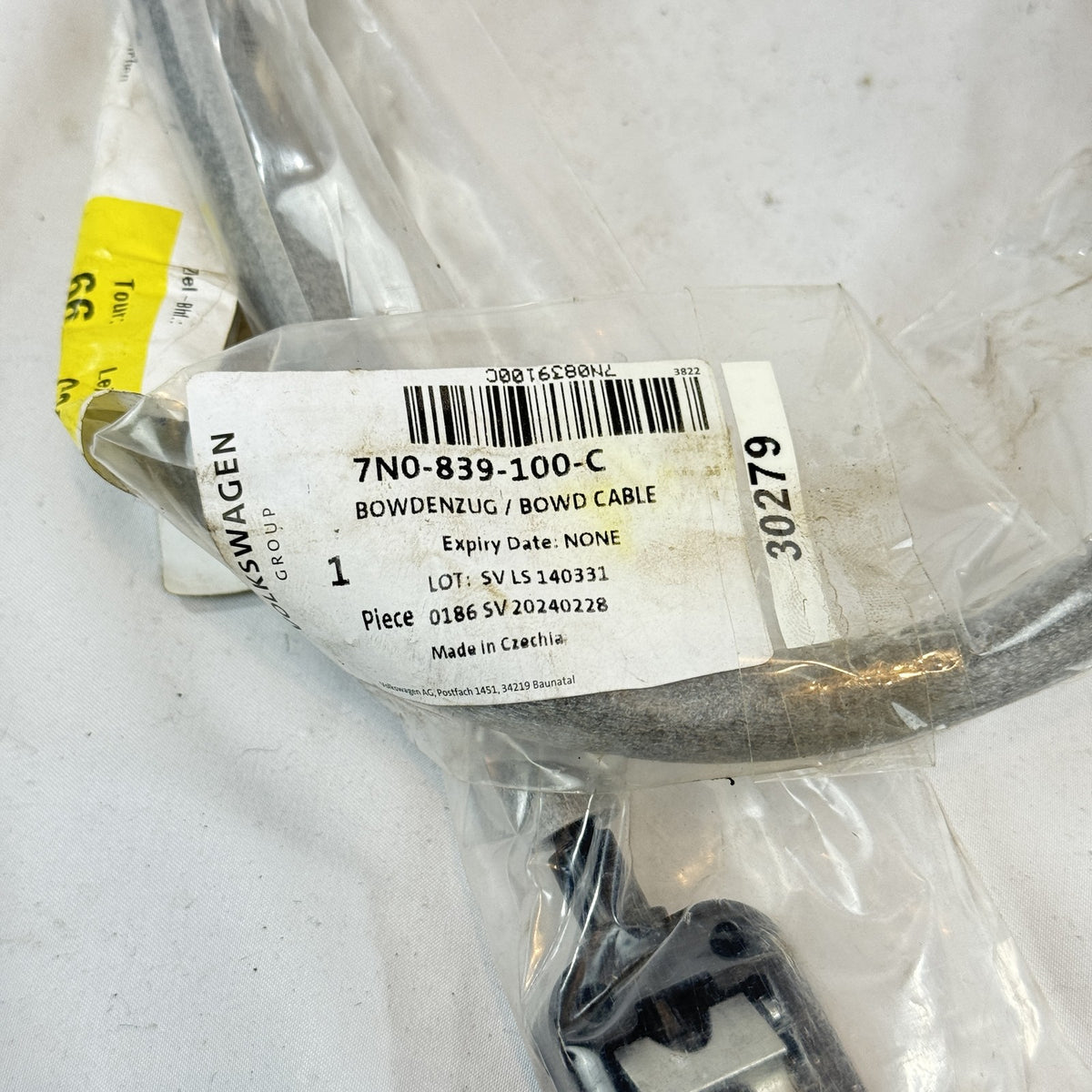VW Sharan 7N Seat Alhambra Bowdenzug Schiebetür hinten – Bild 2