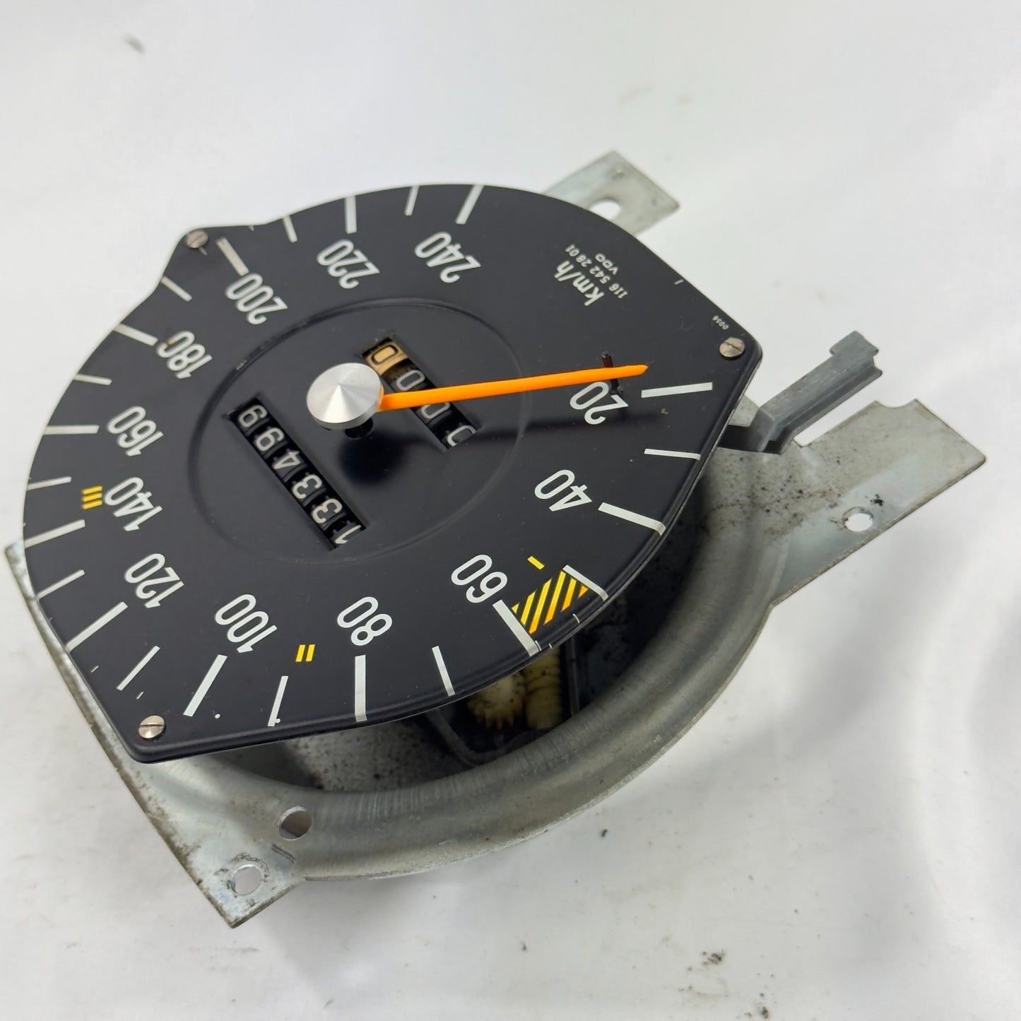 Mercedes W116 Tacho Tachometer Kombiinstrument 4 Gang R107 240kmh 11654228015