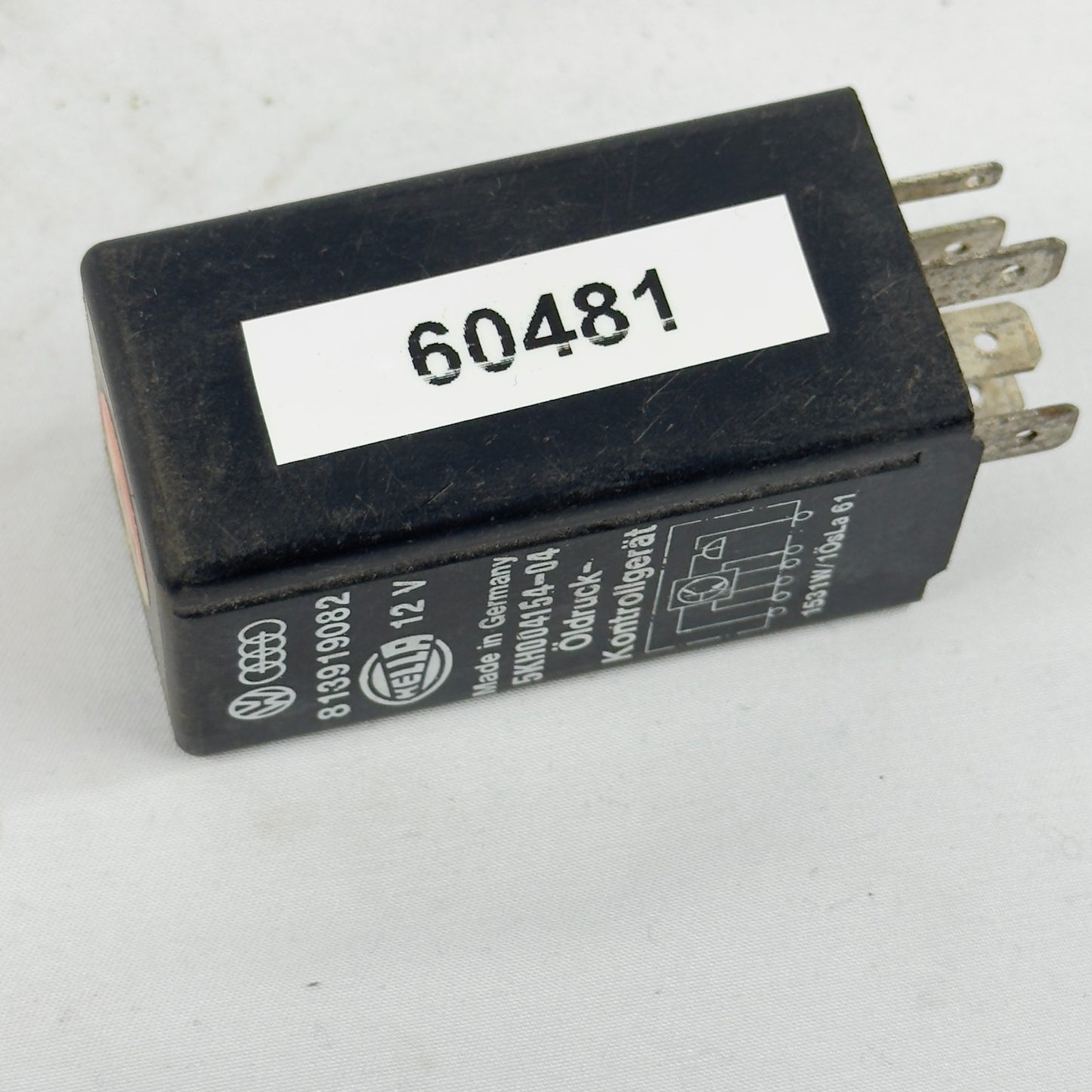 VW Relais 2 Öldruckkontrollgerät 813919082 Audi Seat Volkswagen Skoda Original6