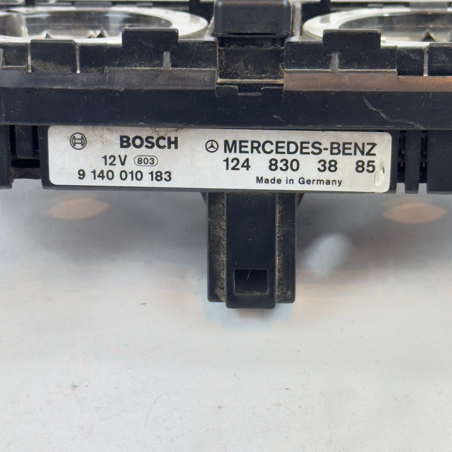Mercedes W124 Klimabedienung Heizungsbedienung Mittelkonsole 12483038855