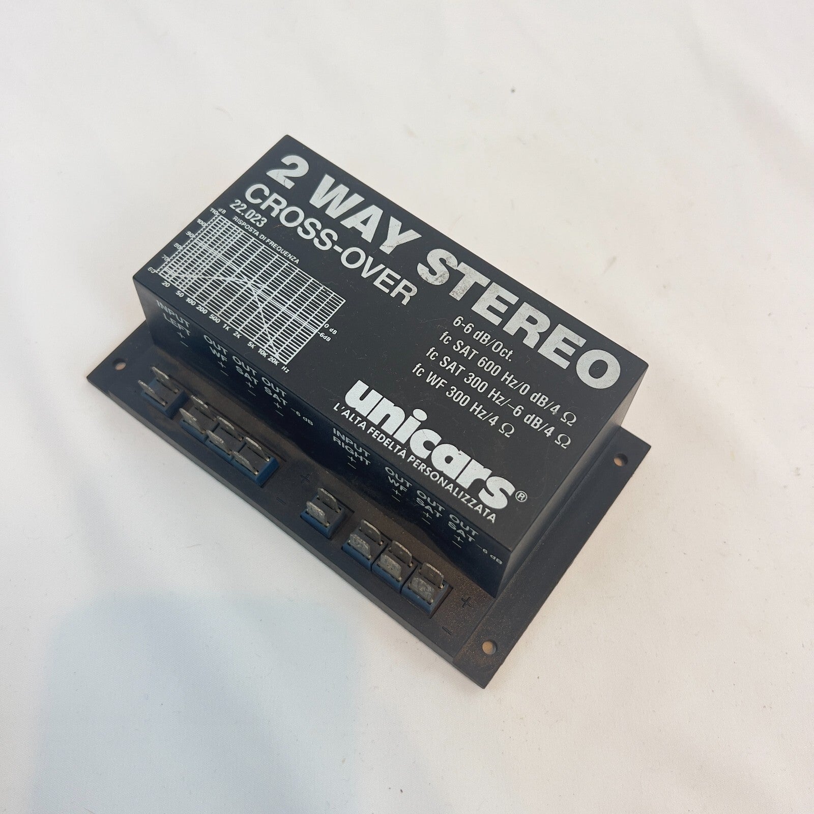 Unicars 2 Way Stereo Frequenzweiche CrossOver 3 Way Stereo HIFI Audio – Bild 2
