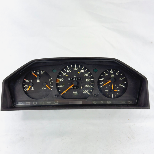 Velocímetro W124 300D 220kmh ABS ASD Diesel Kombiinstrument A1245423066 Mercedes