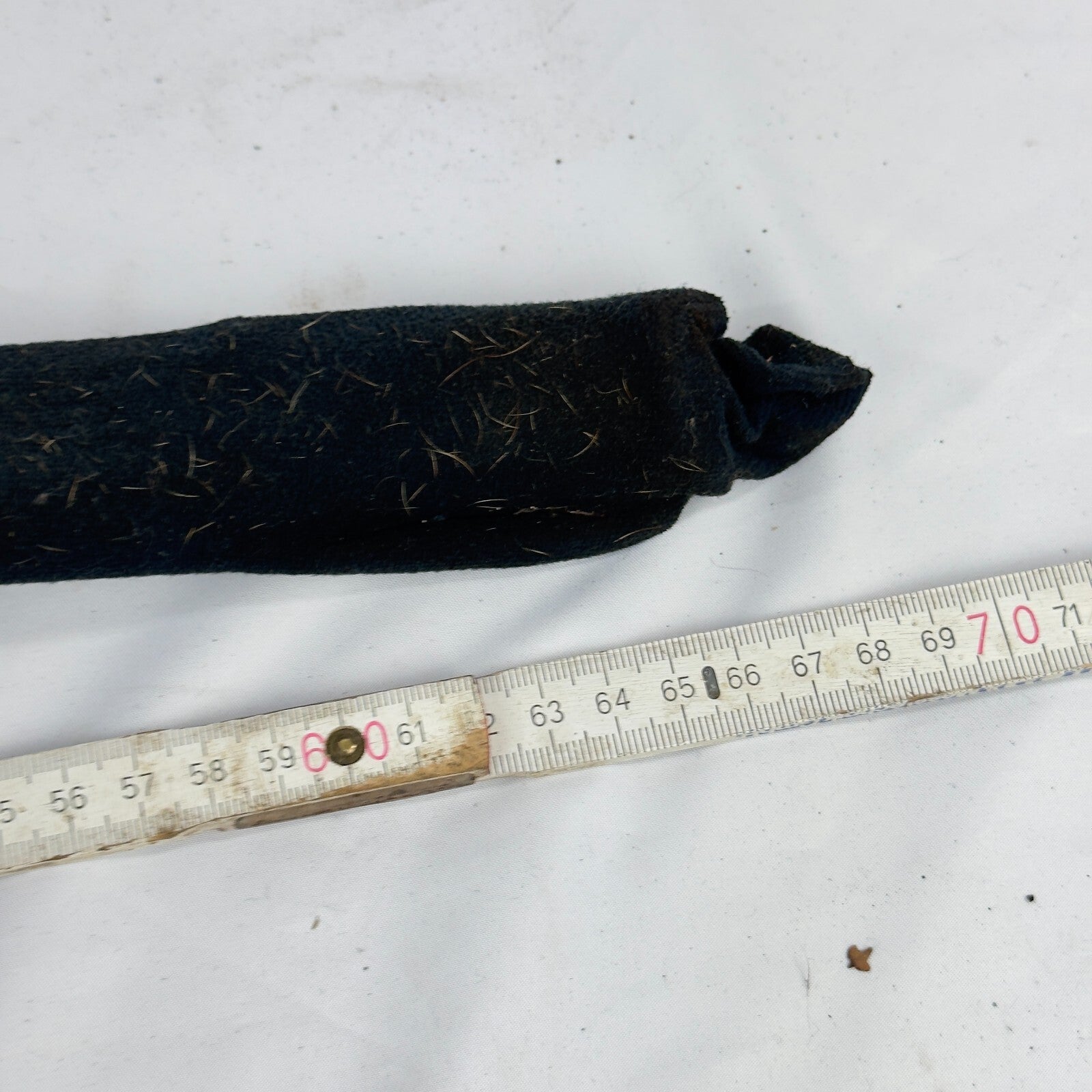 Mercedes Benz W116 Innen Verkleidung Einstieg Gummi Blau ca 65cm Links – Bild 4