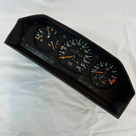 Tacho W124 Mercedes 240 kmh Benzin SRS Kombiinstrument 4 Zylinder 1245426669 – Bild 1