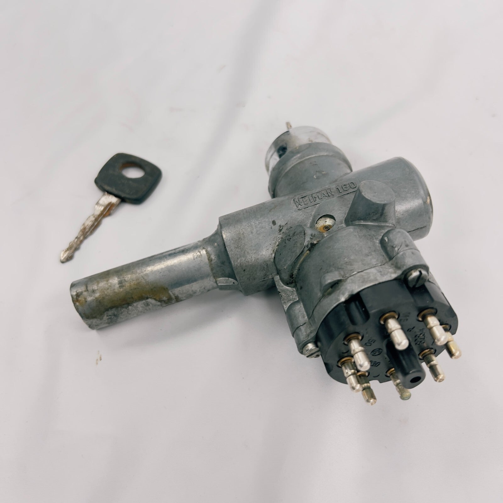 MercedesBenz W116 Zündschloss Lenkradschloss und Schlüssel Lenkung A1164621030 – Bild 7