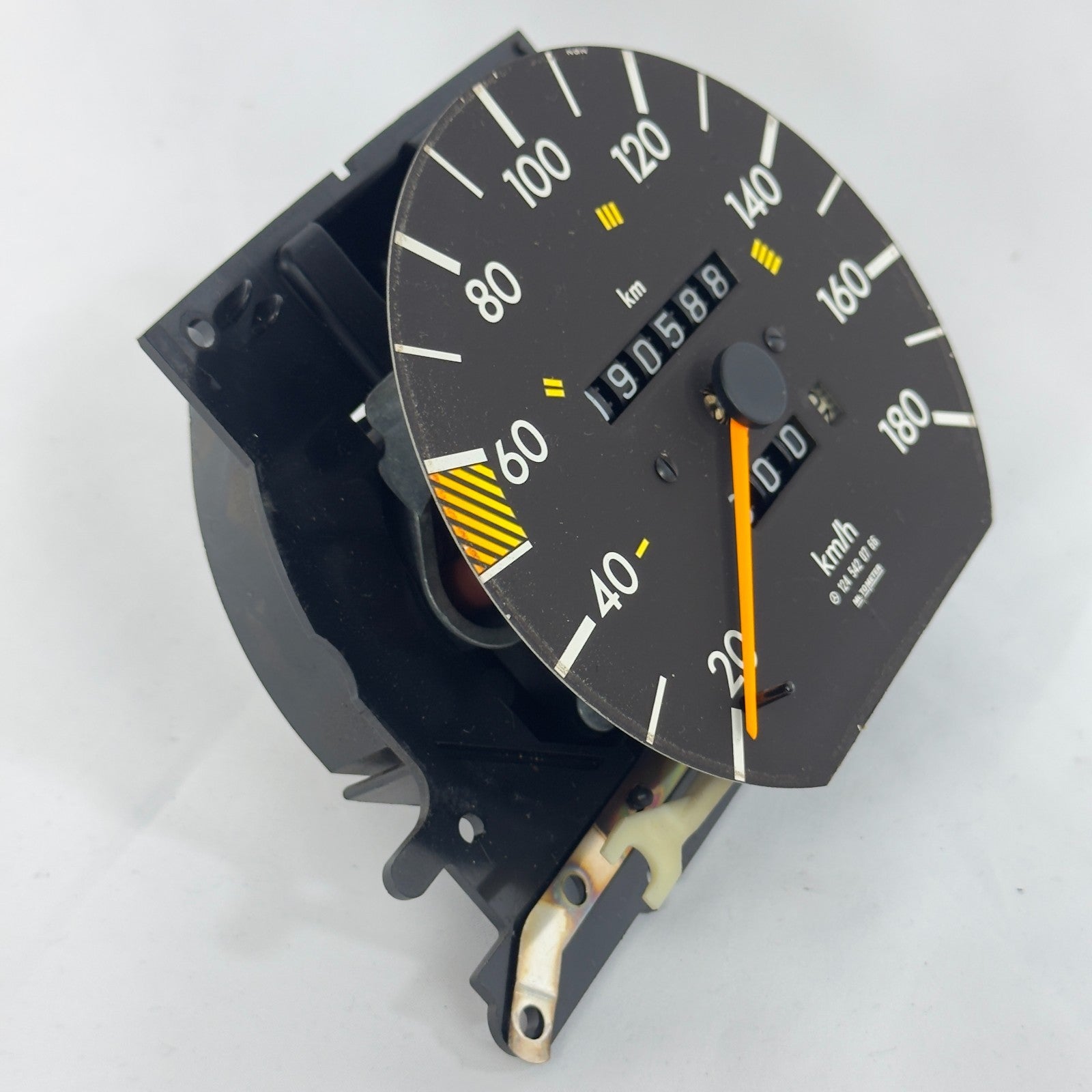 Mercedes W124 Tacho Tachometer Diesel E 200D 200TD 5 Gang VDO 180kmh 12454207663