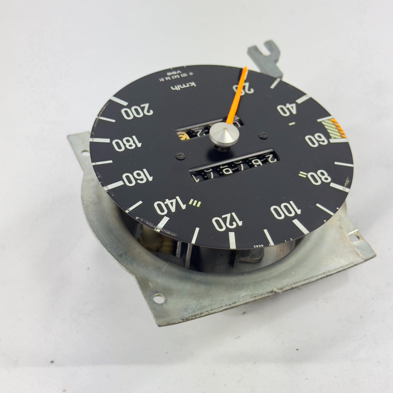 Mercedes W123 Tacho Tachometer Kombiinstrument 4 Gang VDO 200kmh 12354234014