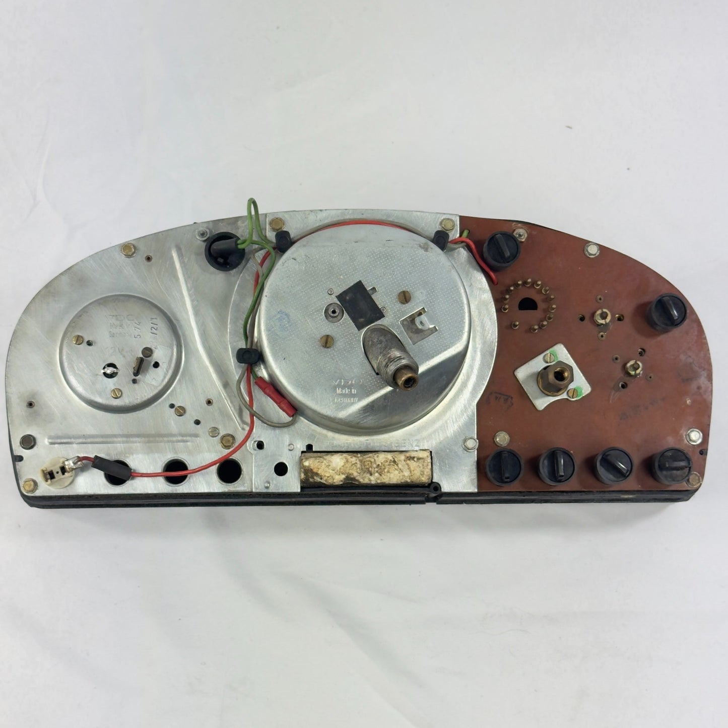 Mercedes W116 W107 Tacho Kombiinstrument Uhr Tankanzeige 240kmh VDO 11654228019