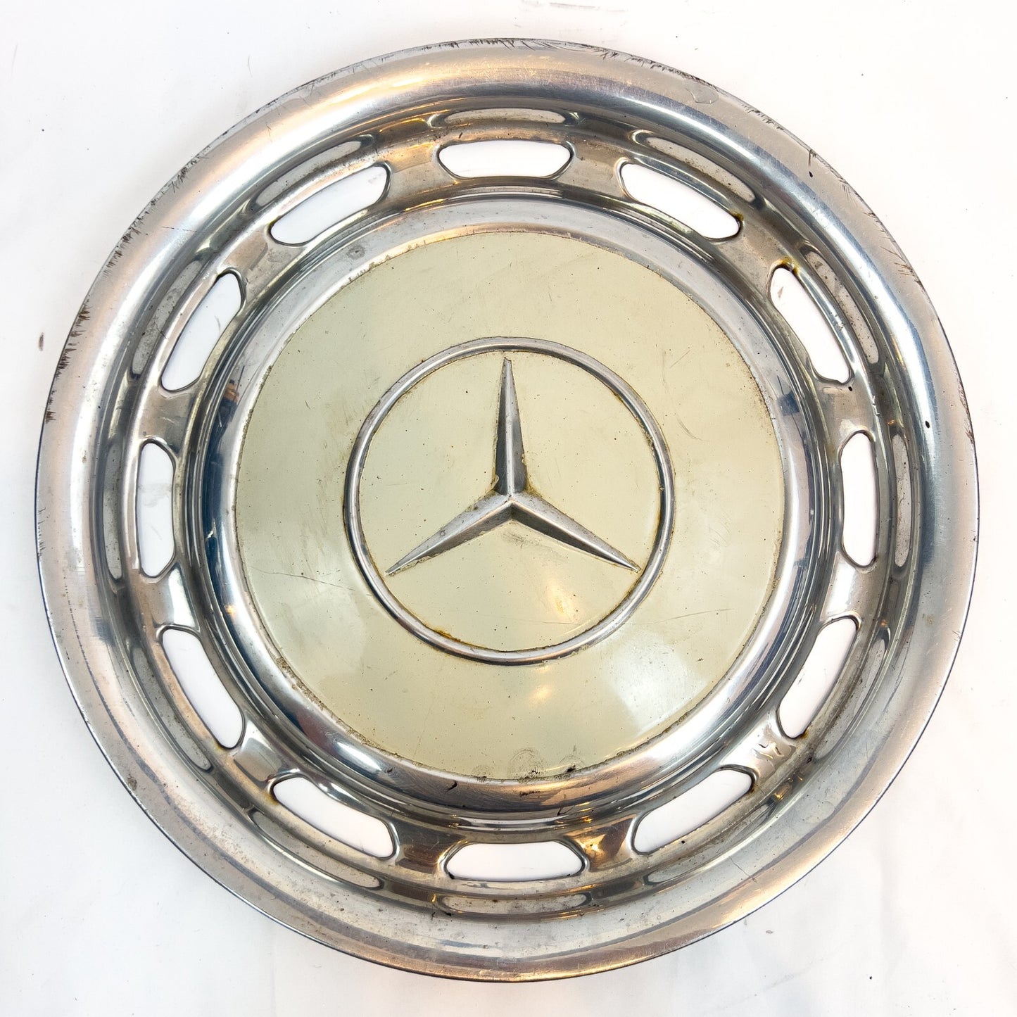 Mercedes Benz 14 Zoll Raddeckel Radkappe Zierblende Chrom Classic A1154010324 – Bild 3