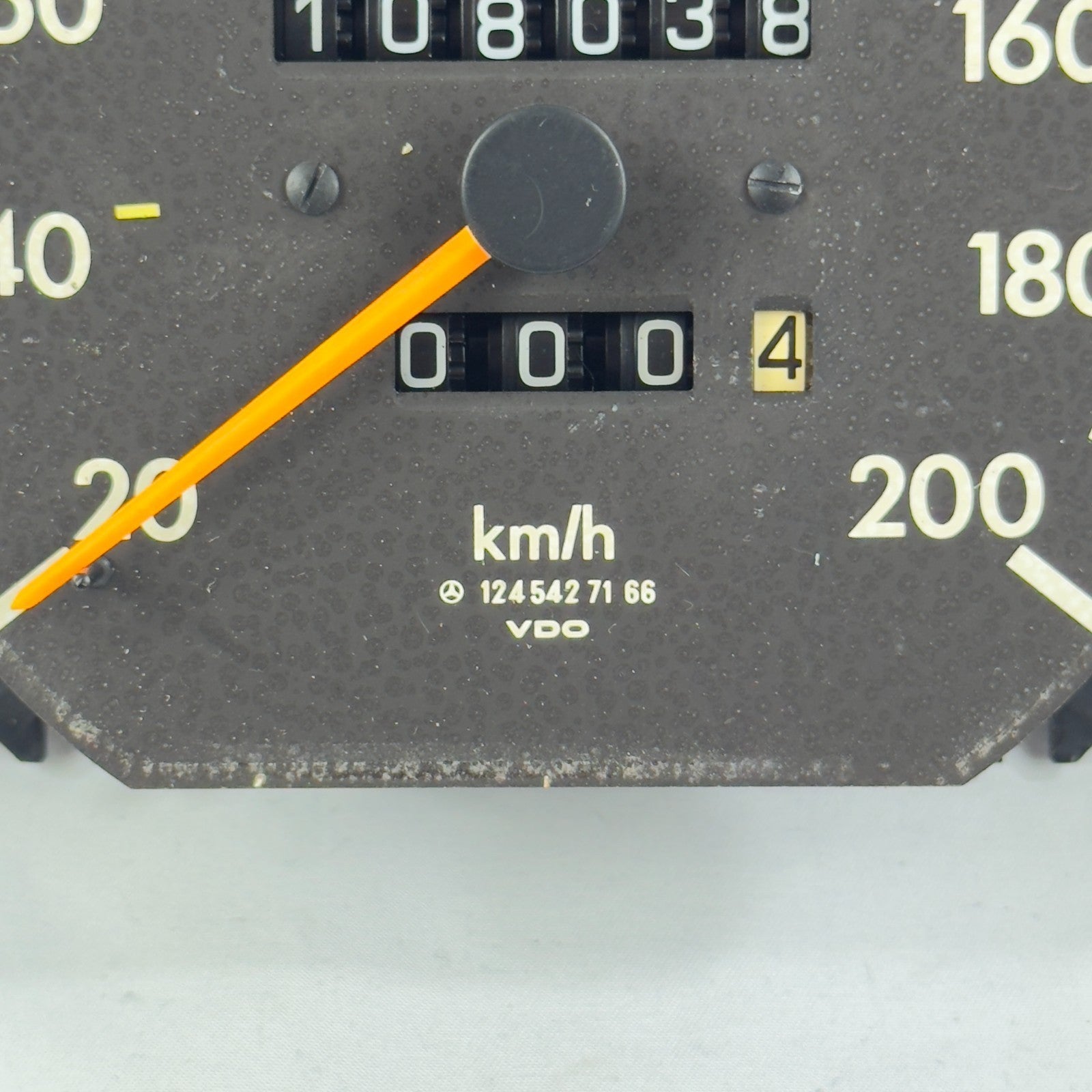 Mercedes W124 Tacho Tachometer ASD Diesel 250D 300TDT Kombi Turbo VDO 1245427166 – Bild 4