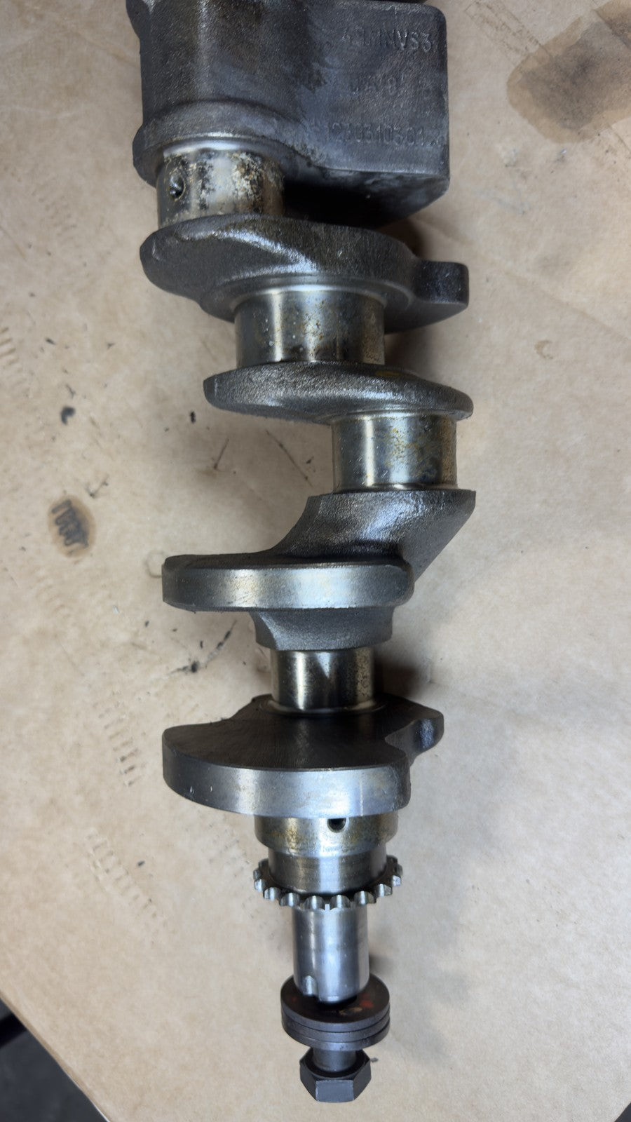 Mercedes M123 Kurbelwelle + Schwungrad 250 250 T W123 – Bild 3