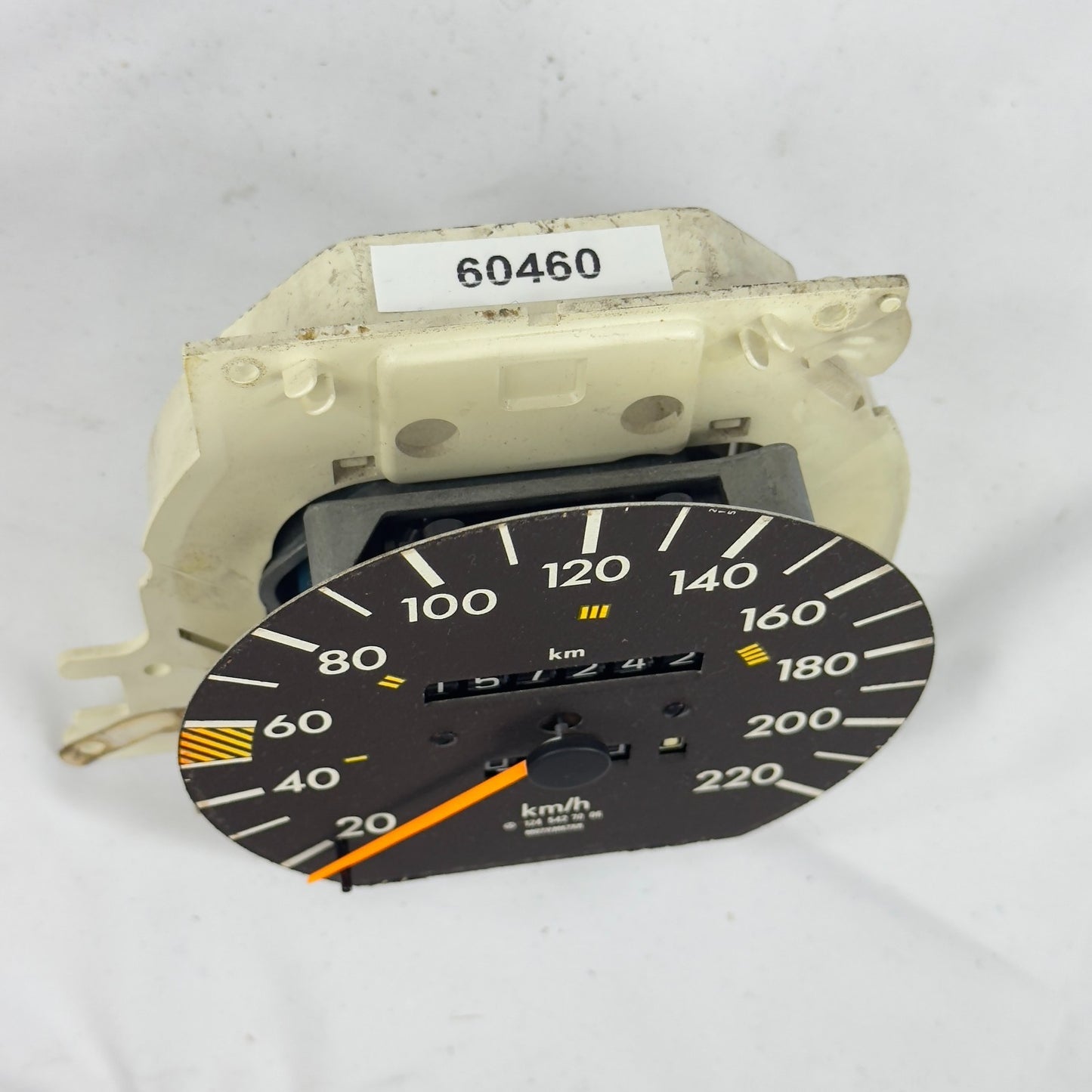 Mercedes W124 Tacho Tachometer 300D 5 Gang 220kmh Motometer 12454270067