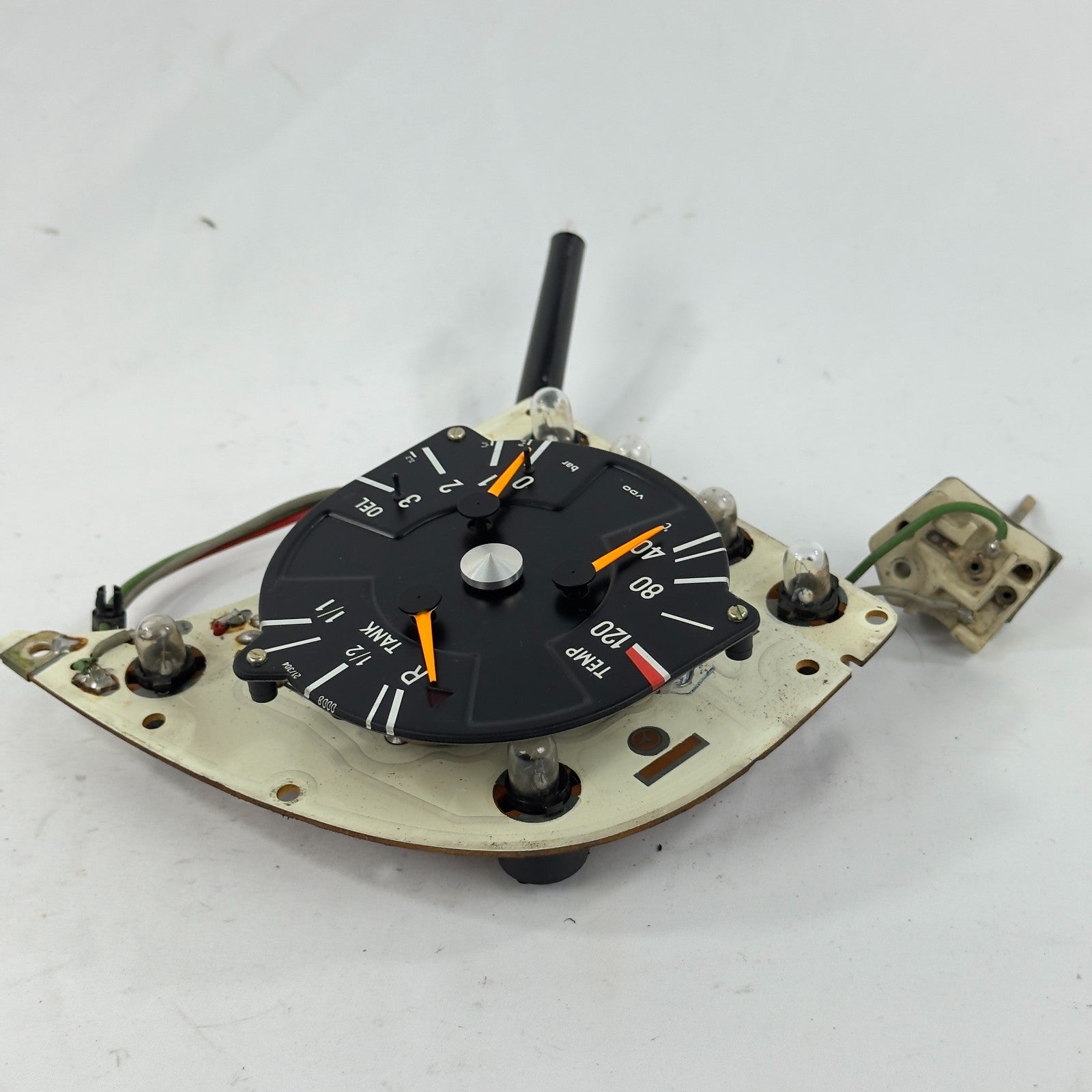 Mercedes W116 Tankanzeige Öldruck Tacho R107 Original Tacho Kombiinstrument3